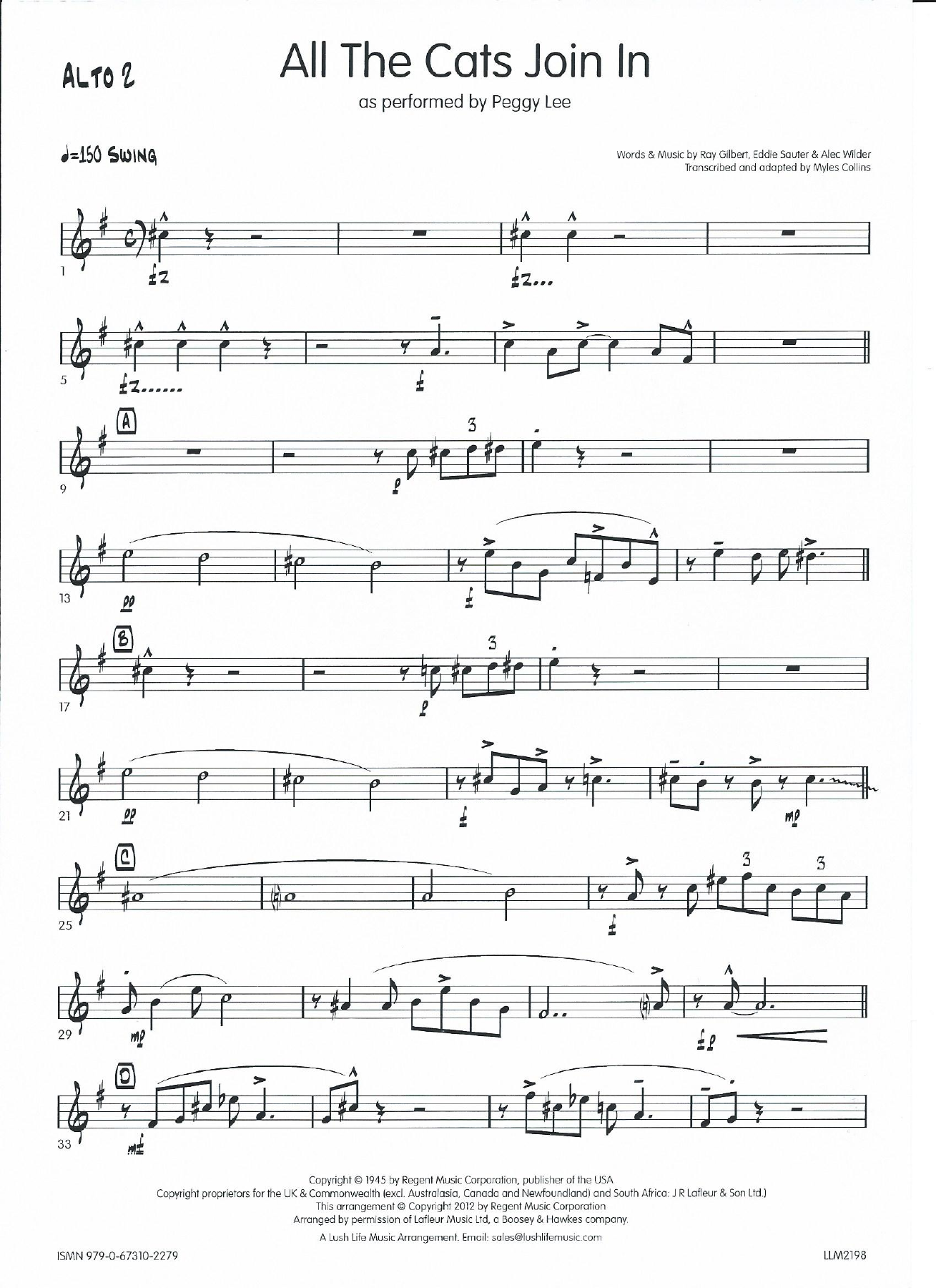 All The Cats Join In (M.Collins) P.Lee — page 3