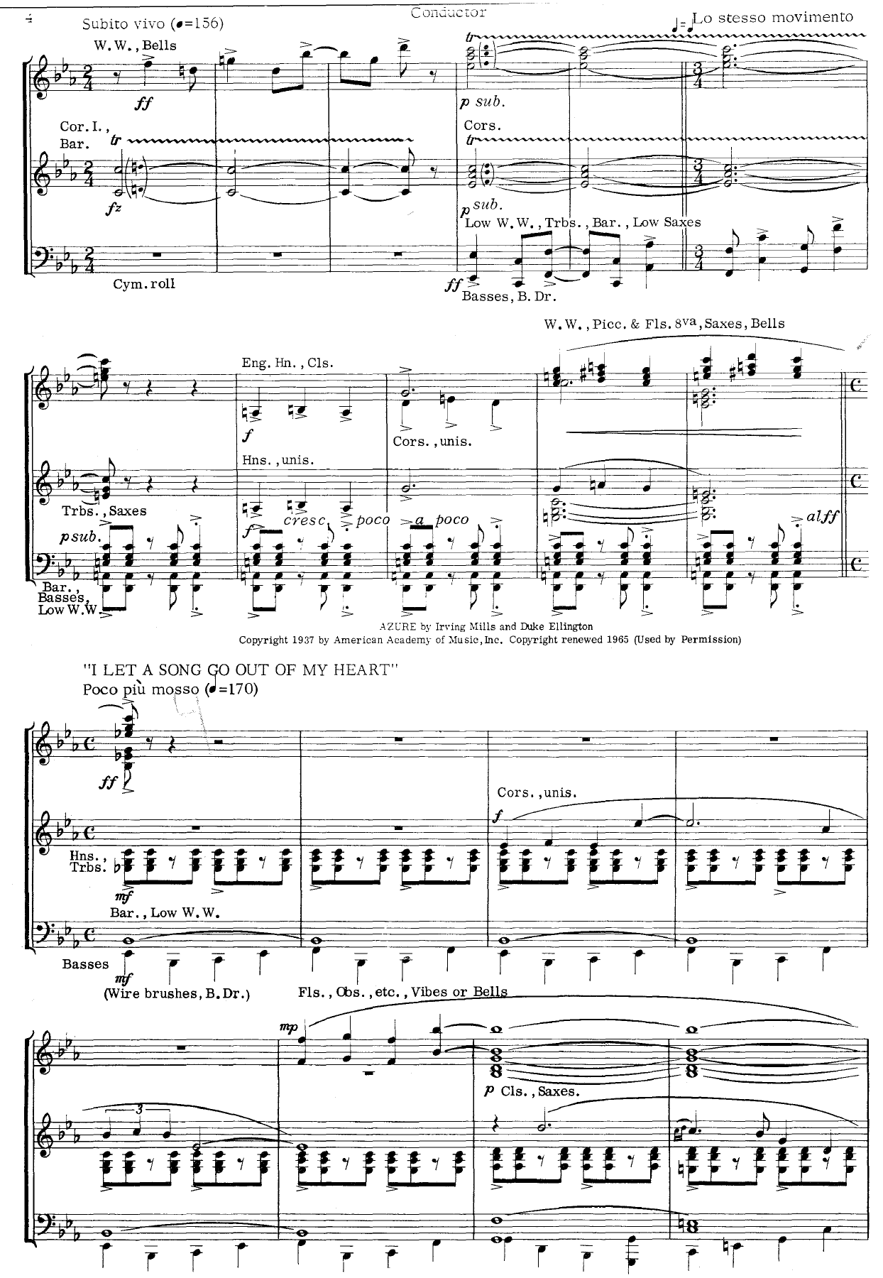 An Ellington Portrait score — page 2