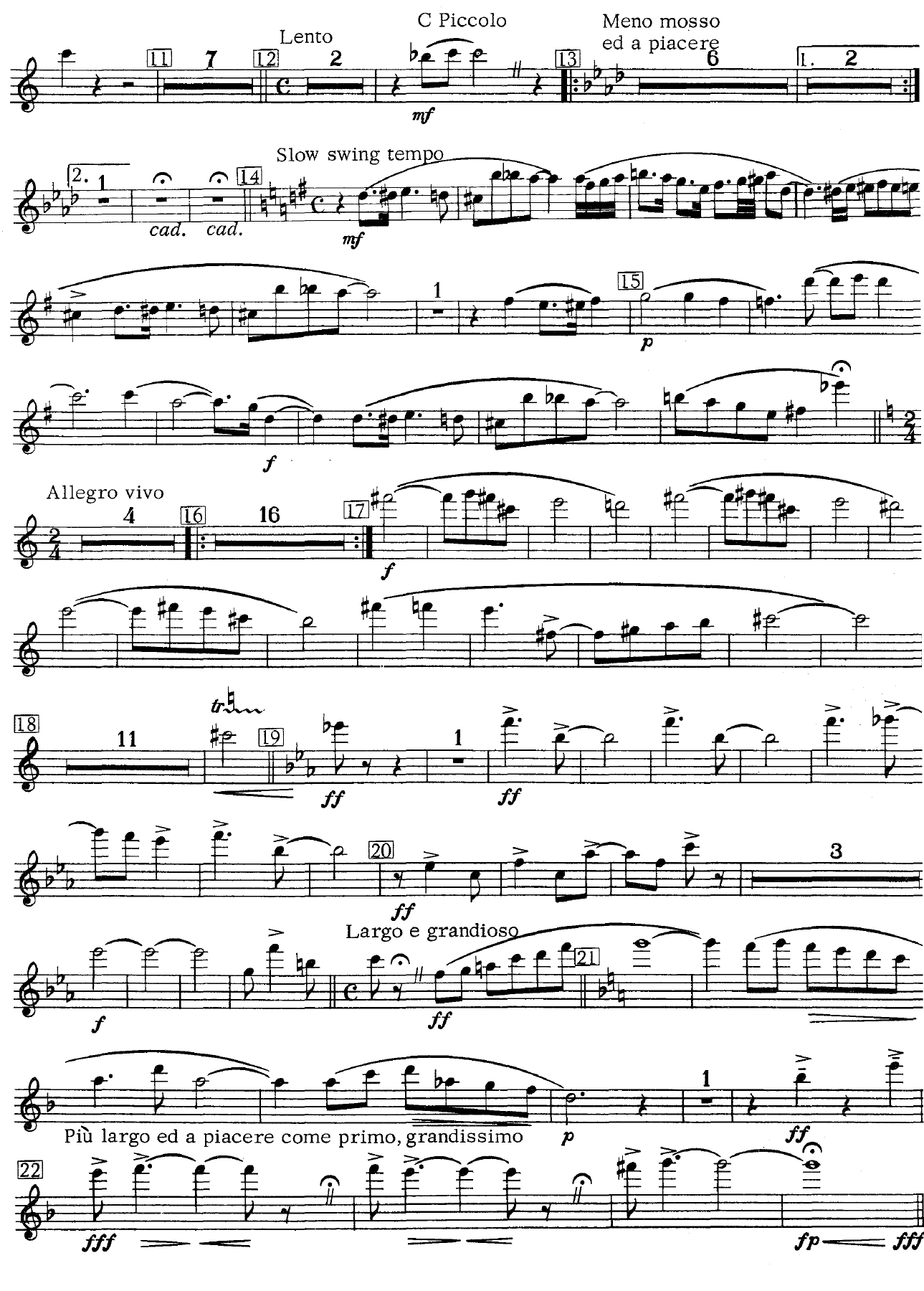 An Ellington Portrait woodwinds — page 2