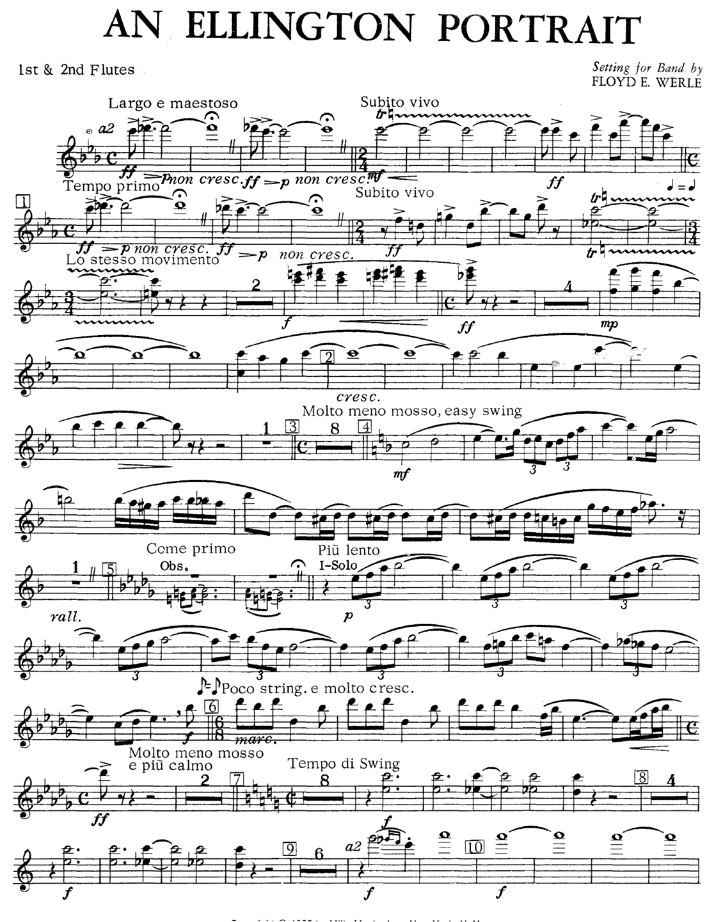 An Ellington Portrait woodwinds — page 3