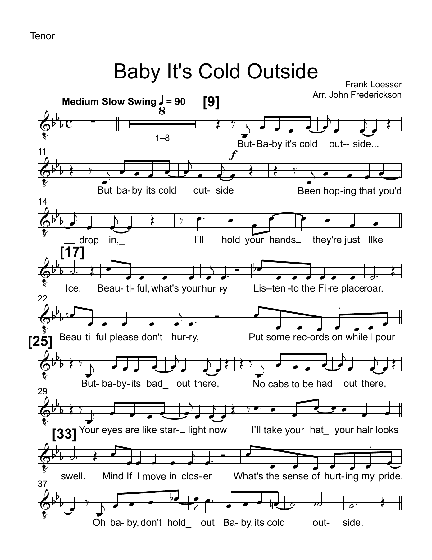 Baby It's Cold Outside — page 3