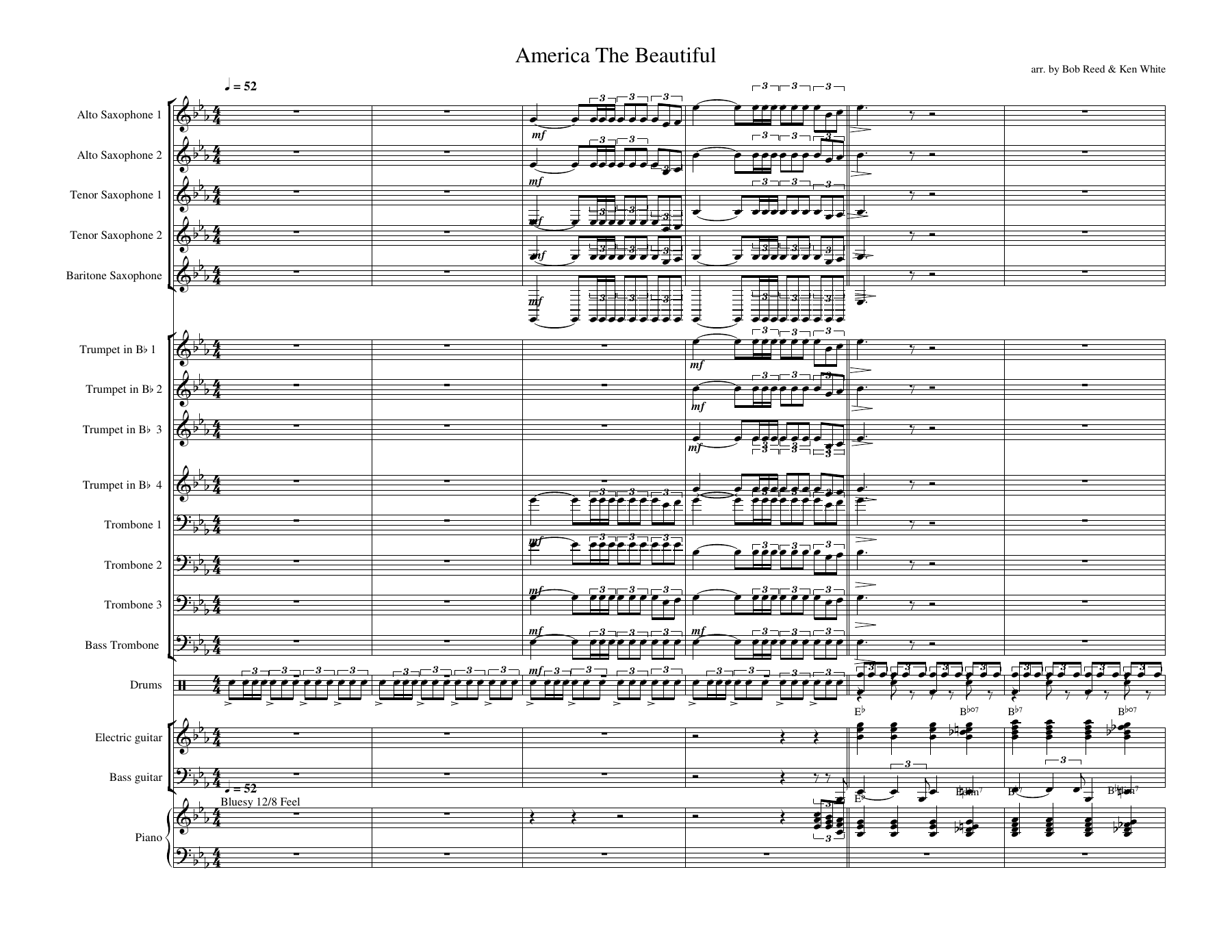 ATB Score — sheet music cover (first page)