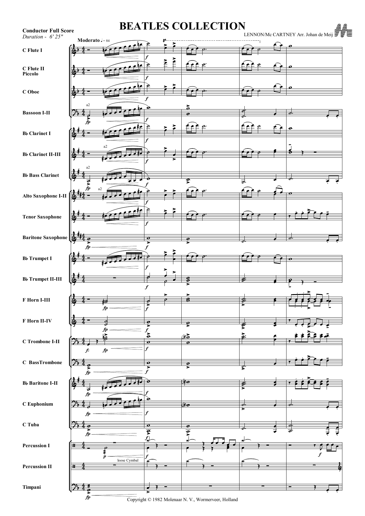 BEATLES COLLECTION Score — page 3