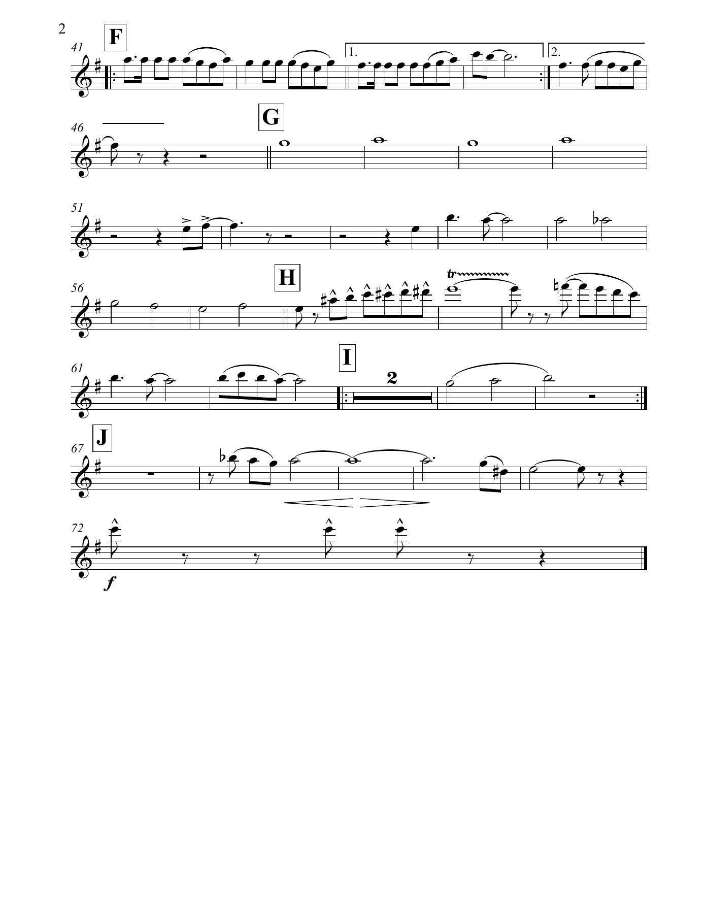 Besame Mucho CLARINETE — page 2