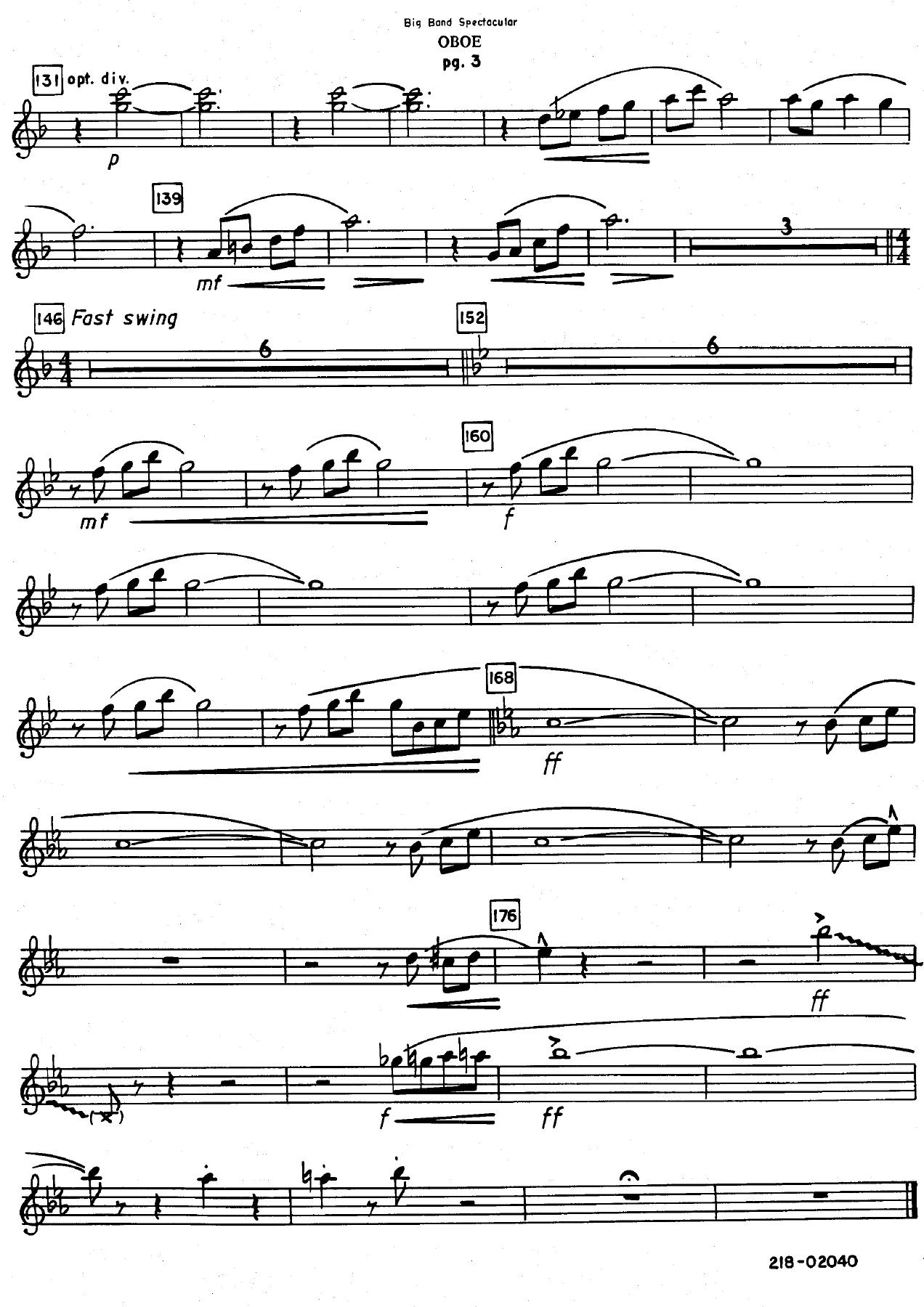 Big Band Spectacular — page 3