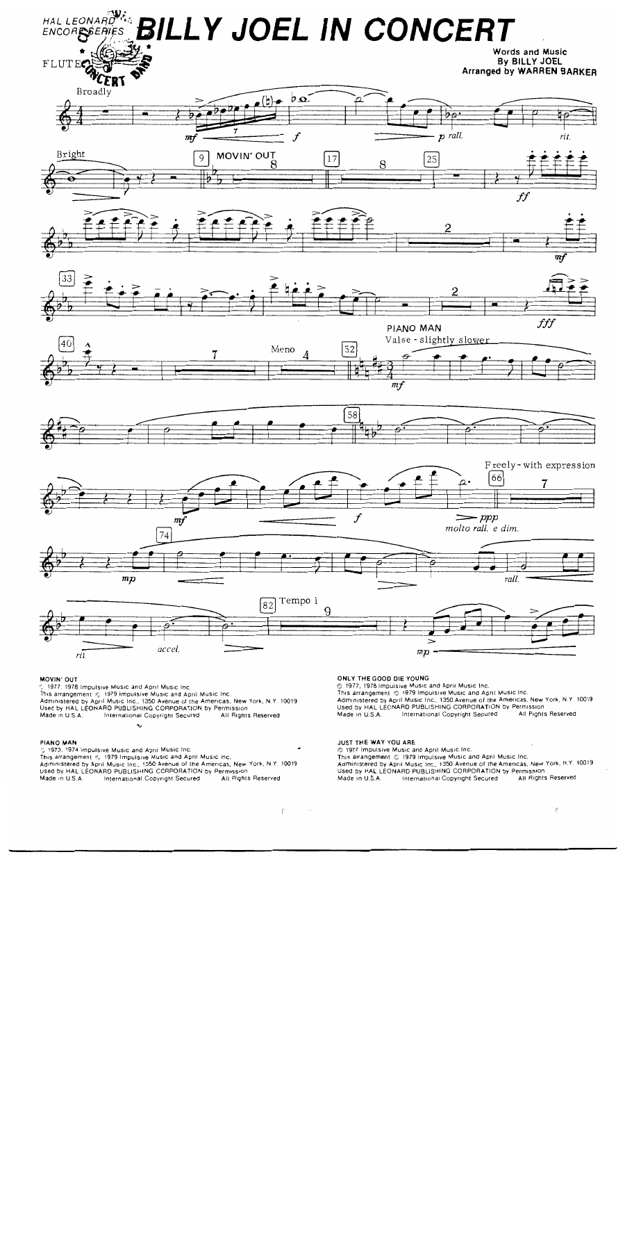 Billy Joel In Concert — page 3