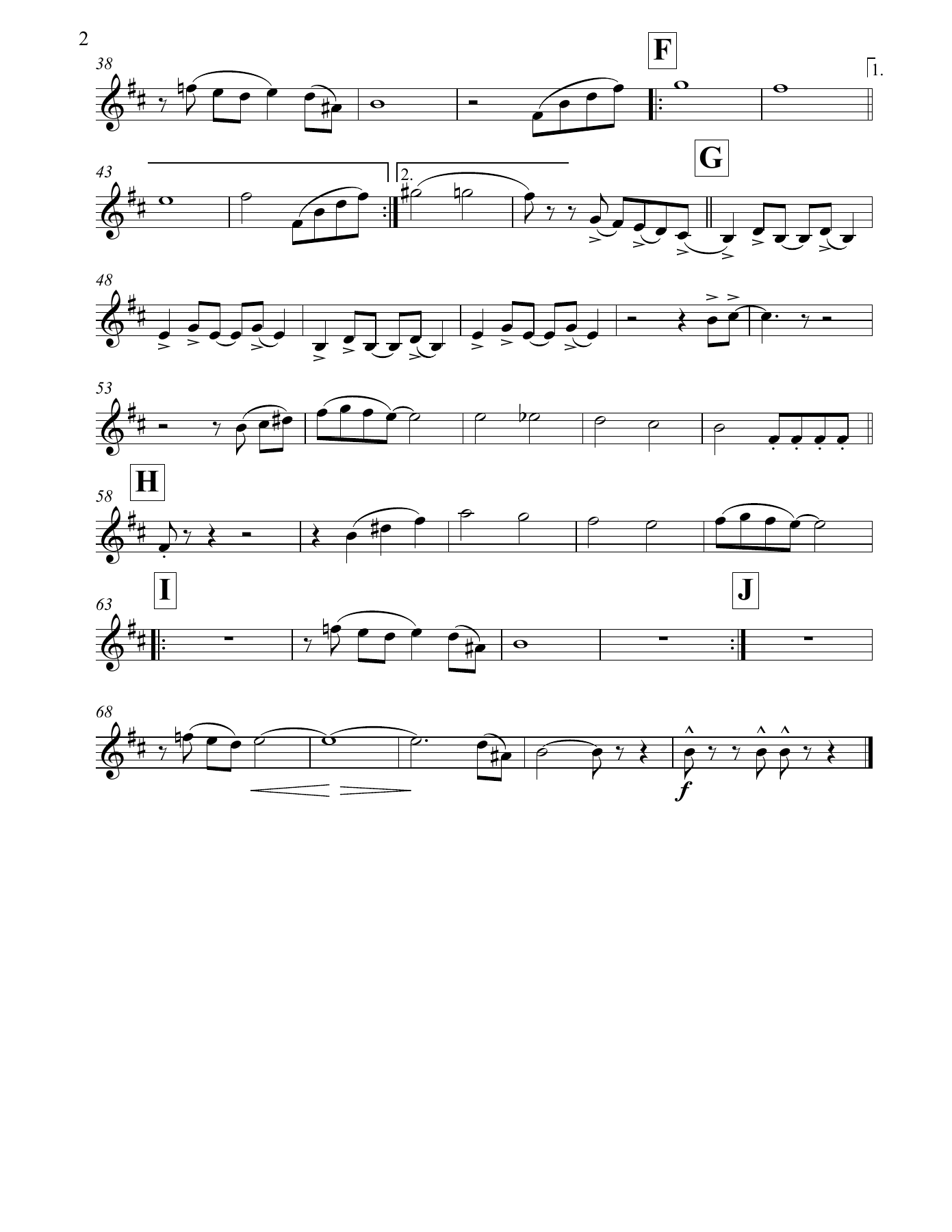 Besame Mucho SAX ALTO — page 2