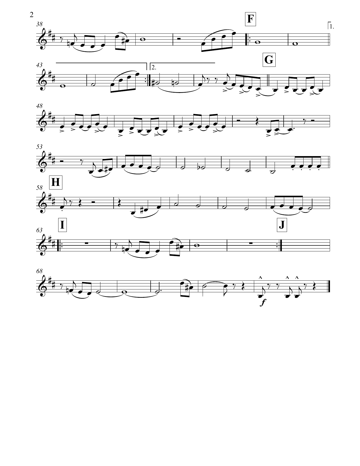 Besame Mucho SAX BARITONO — page 2