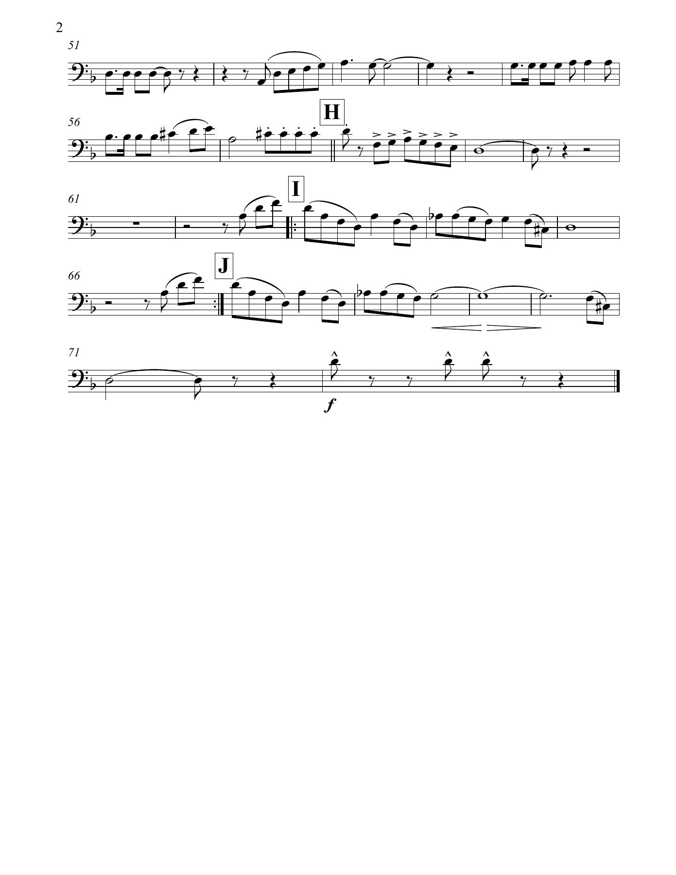 Besame Mucho TROMBON — page 2