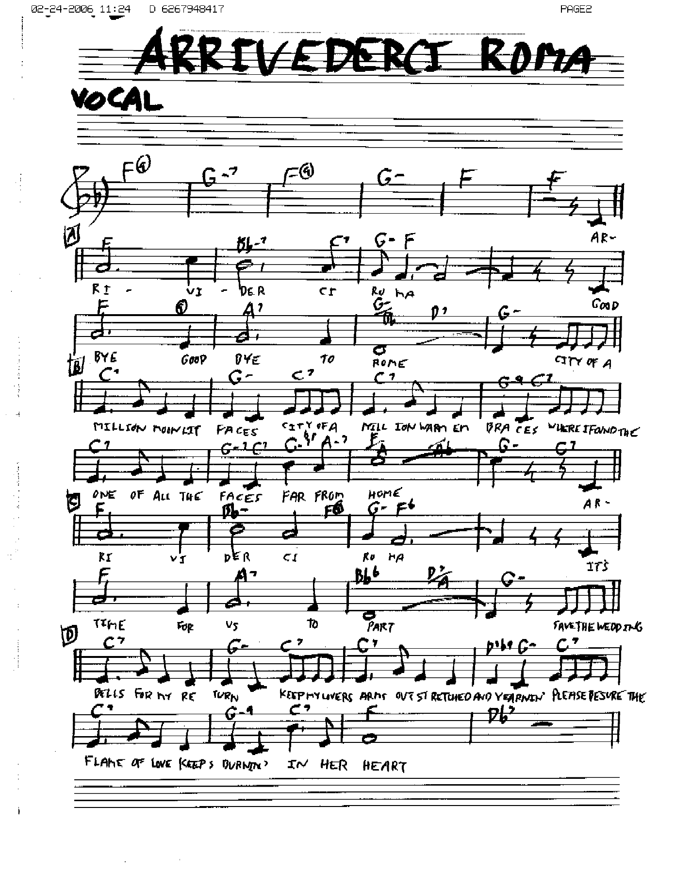 Arrivederci Roma — page 2