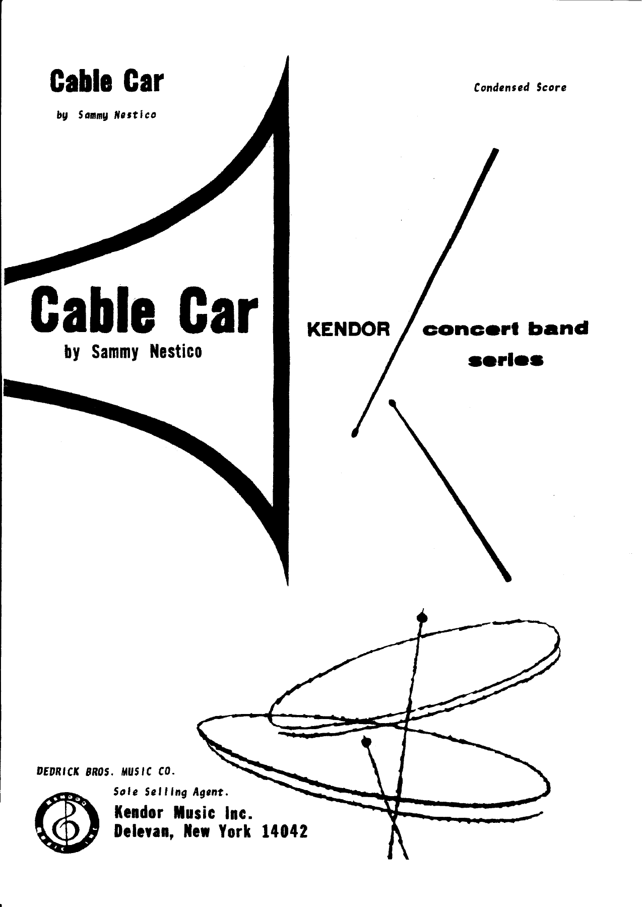Cable Car — sheet music cover (first page)