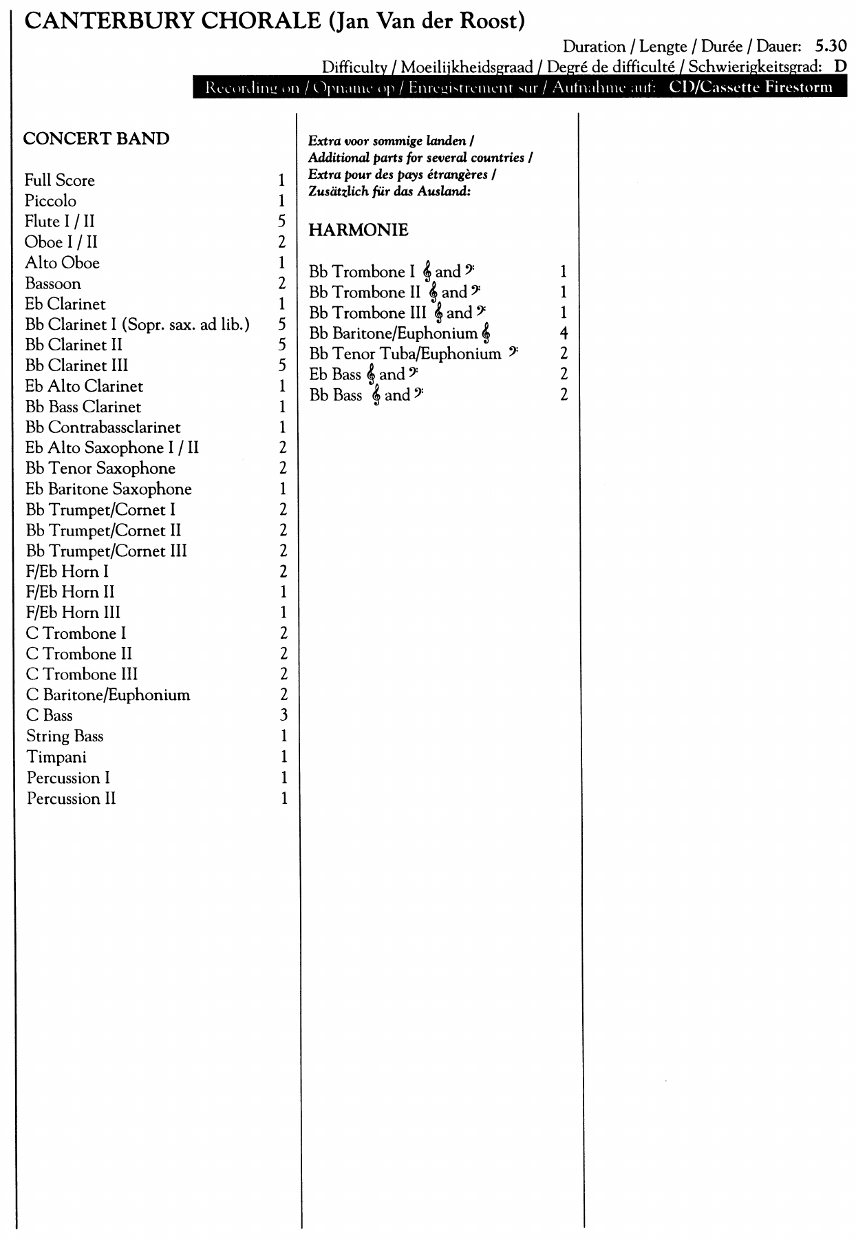 Canterbury Chorale — page 2