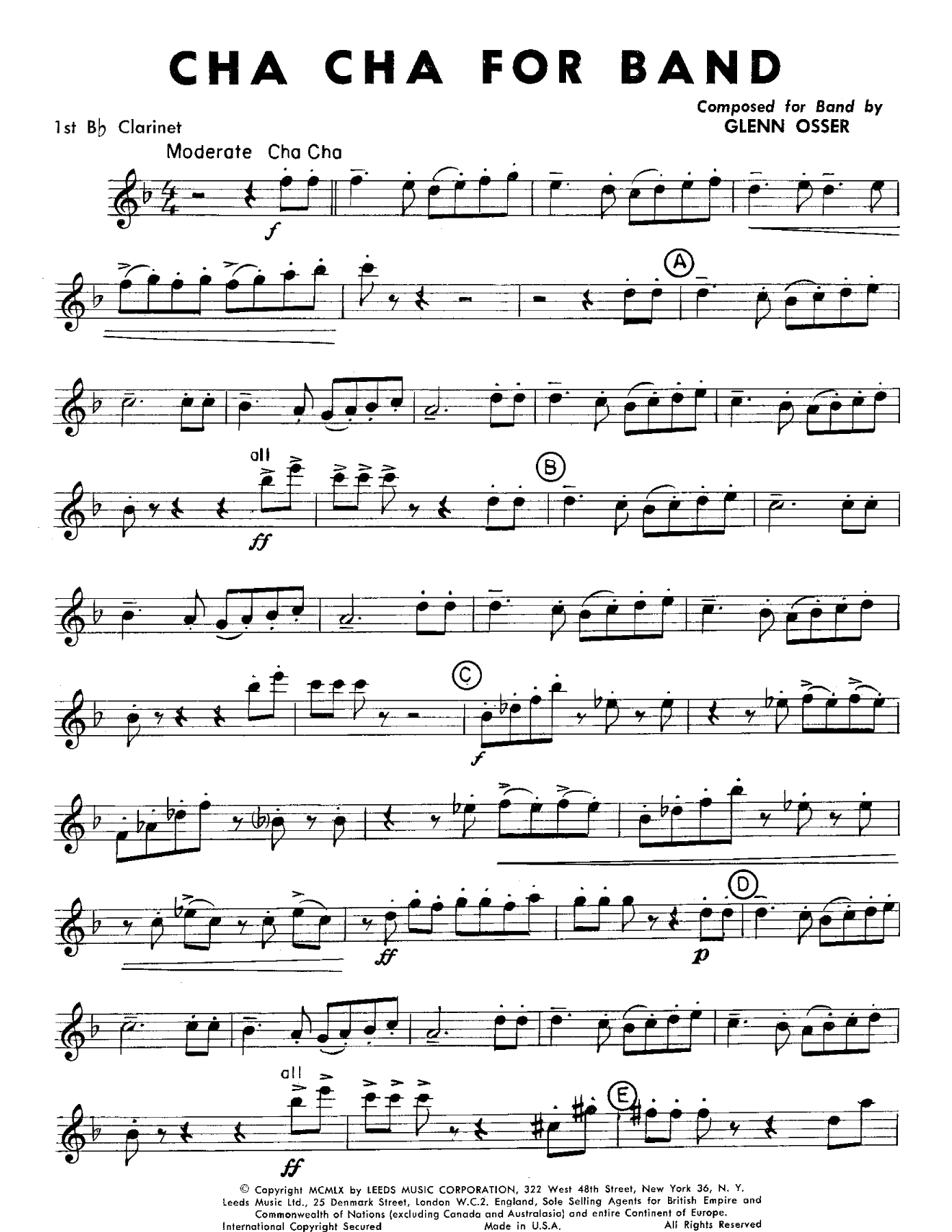 Cha Cha For Band — page 3