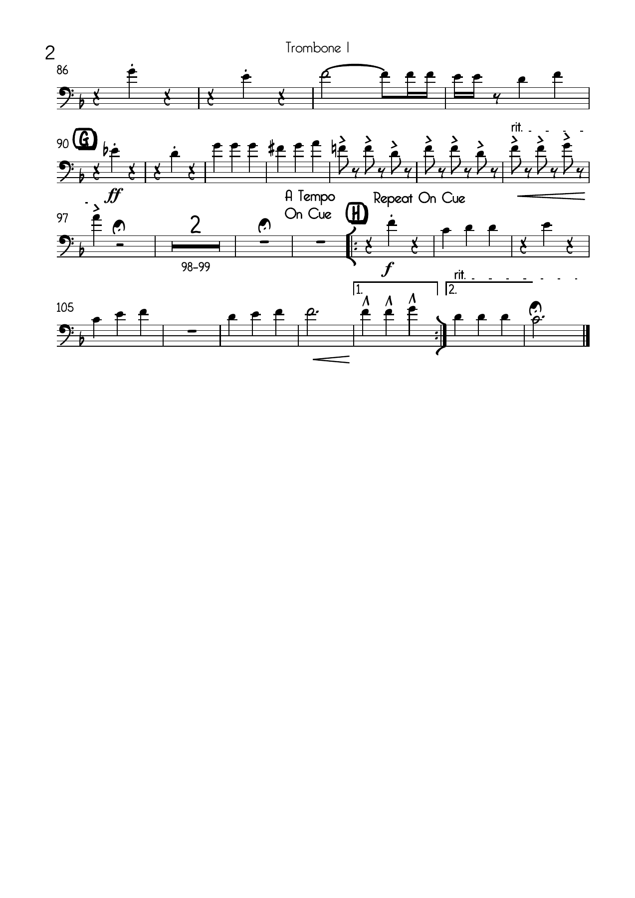 At This Moment Trombone — page 2