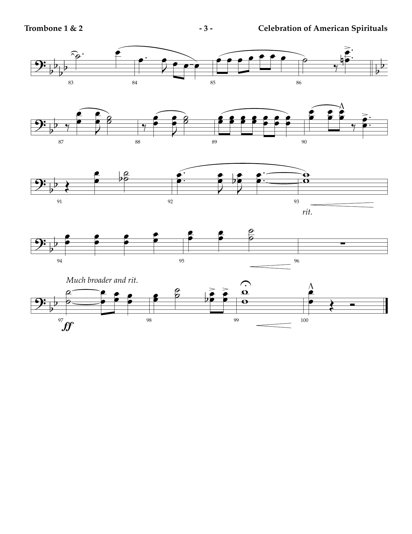 Trombone 1-2 — page 3
