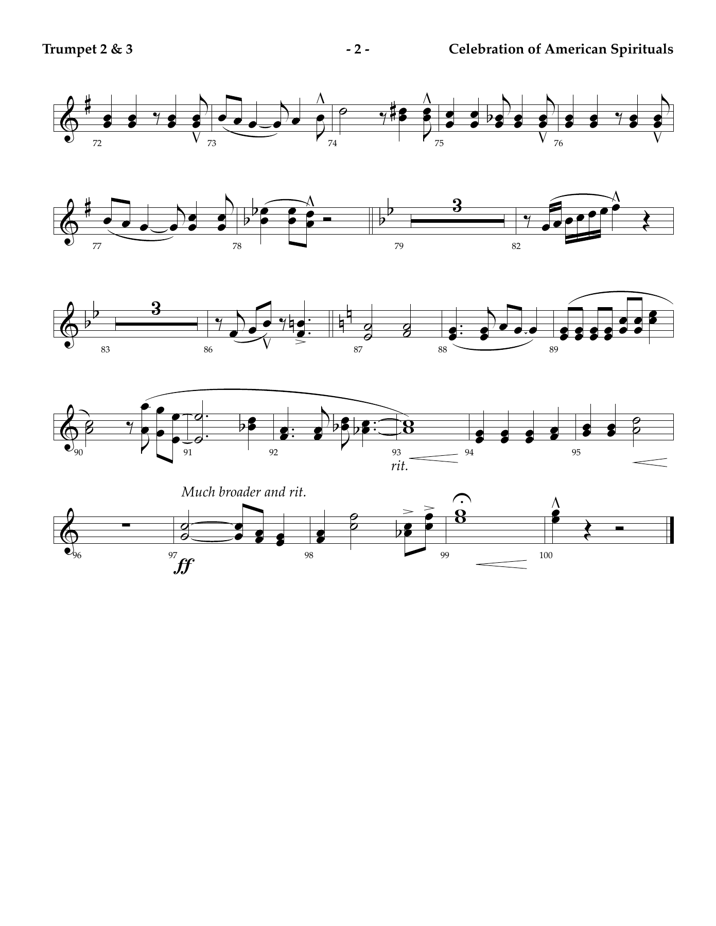 Trumpet 2-3 — page 2