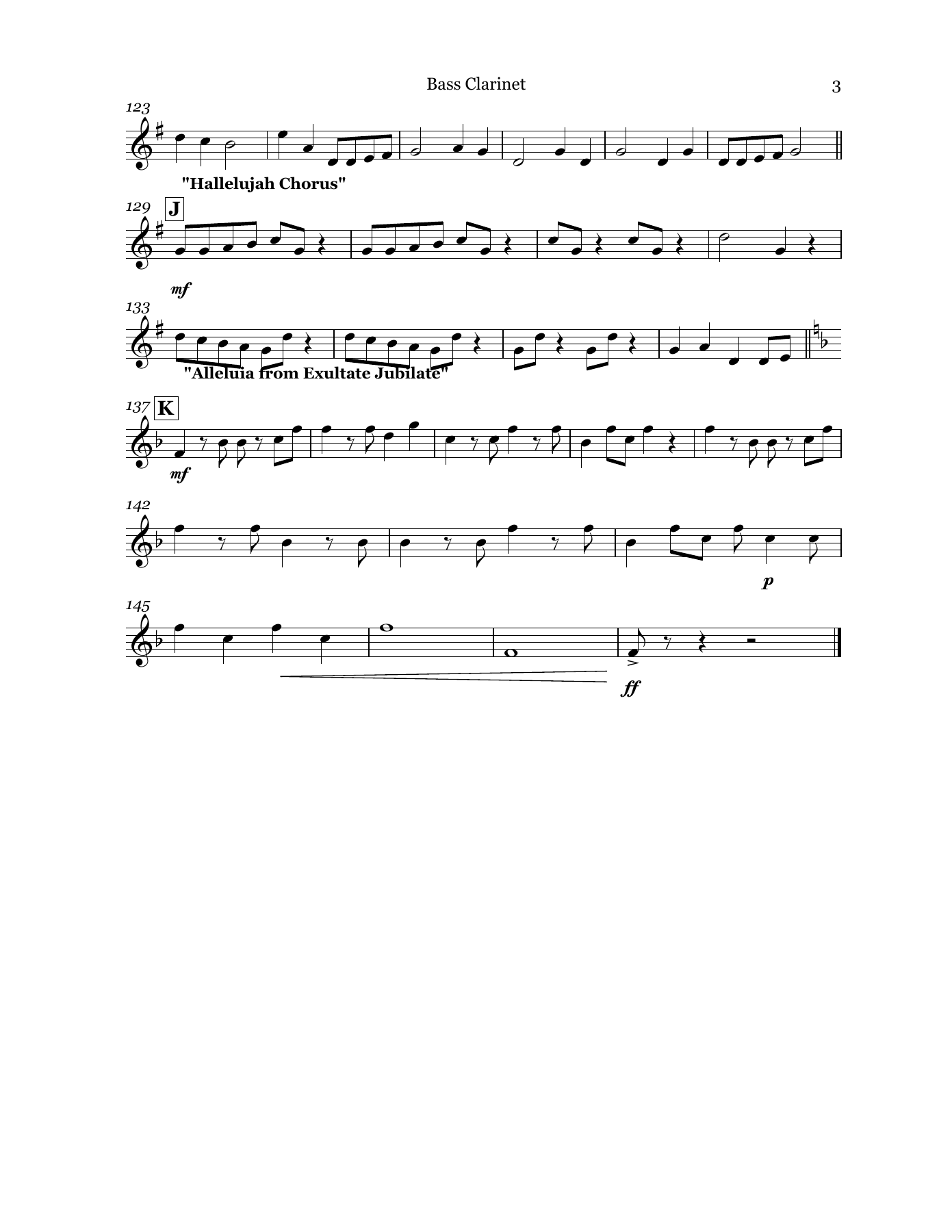CB011ClassicalMuddley Bass Clarinet — page 3