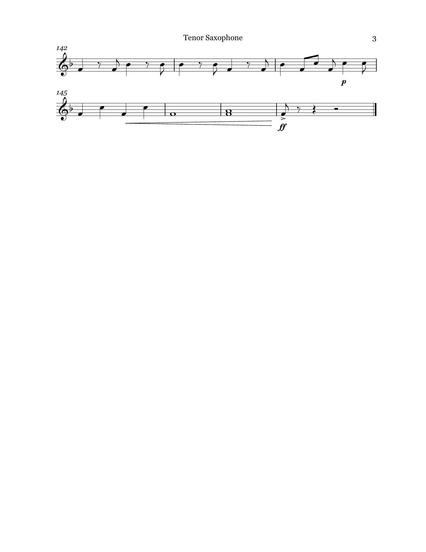 CB011ClassicalMuddley Tenor Saxophone — page 3