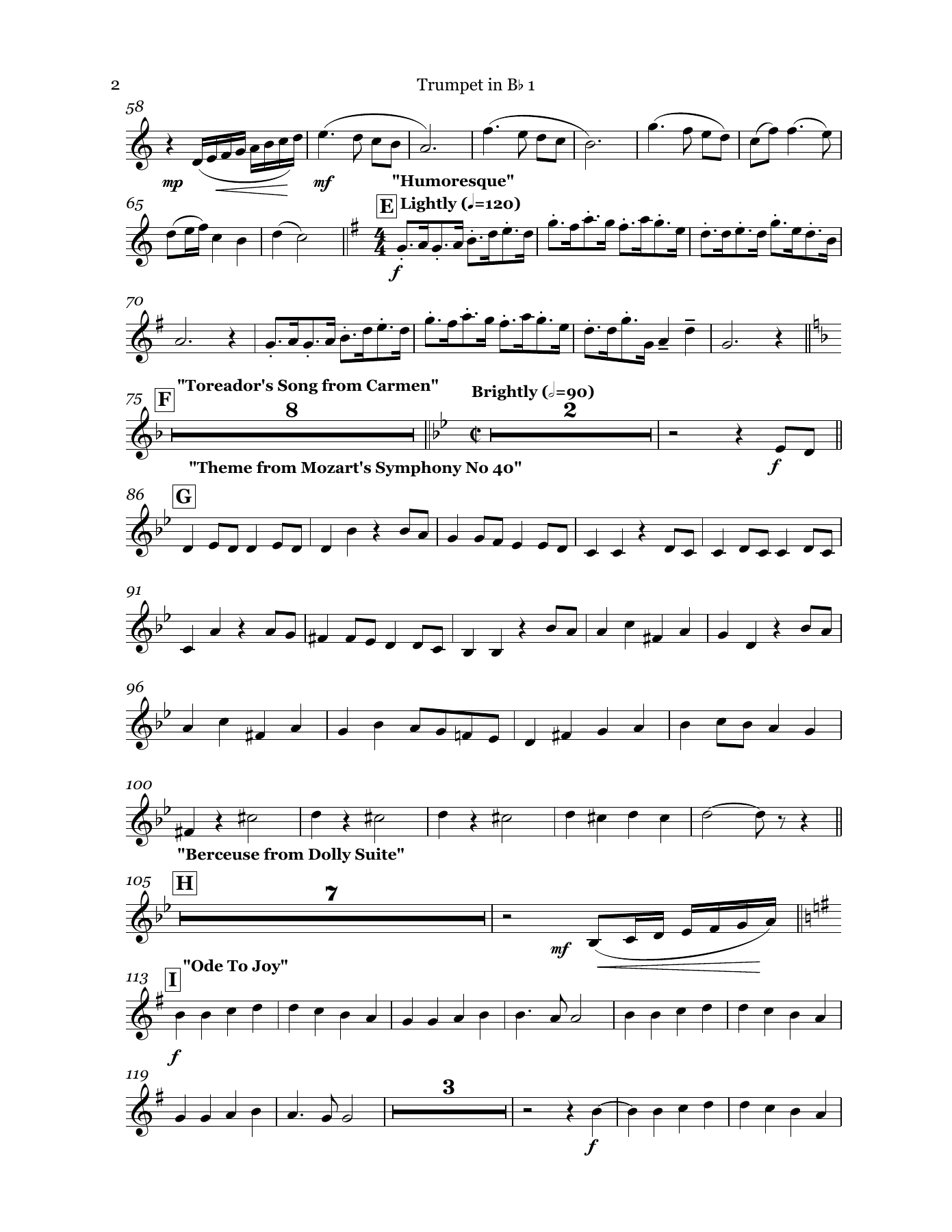 CB011ClassicalMuddley Trumpet in Bb — page 2