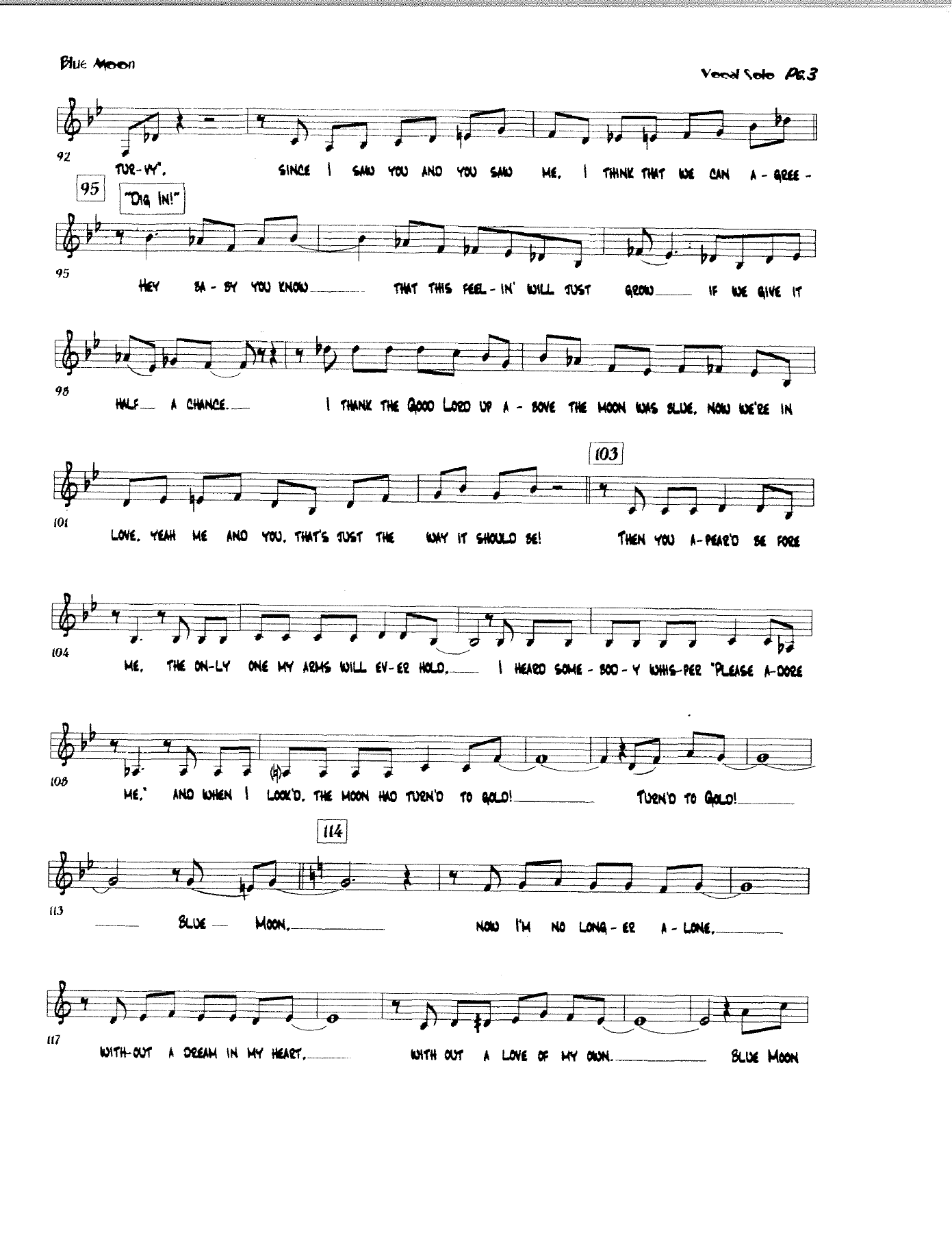 Blue Moon vocal — page 3