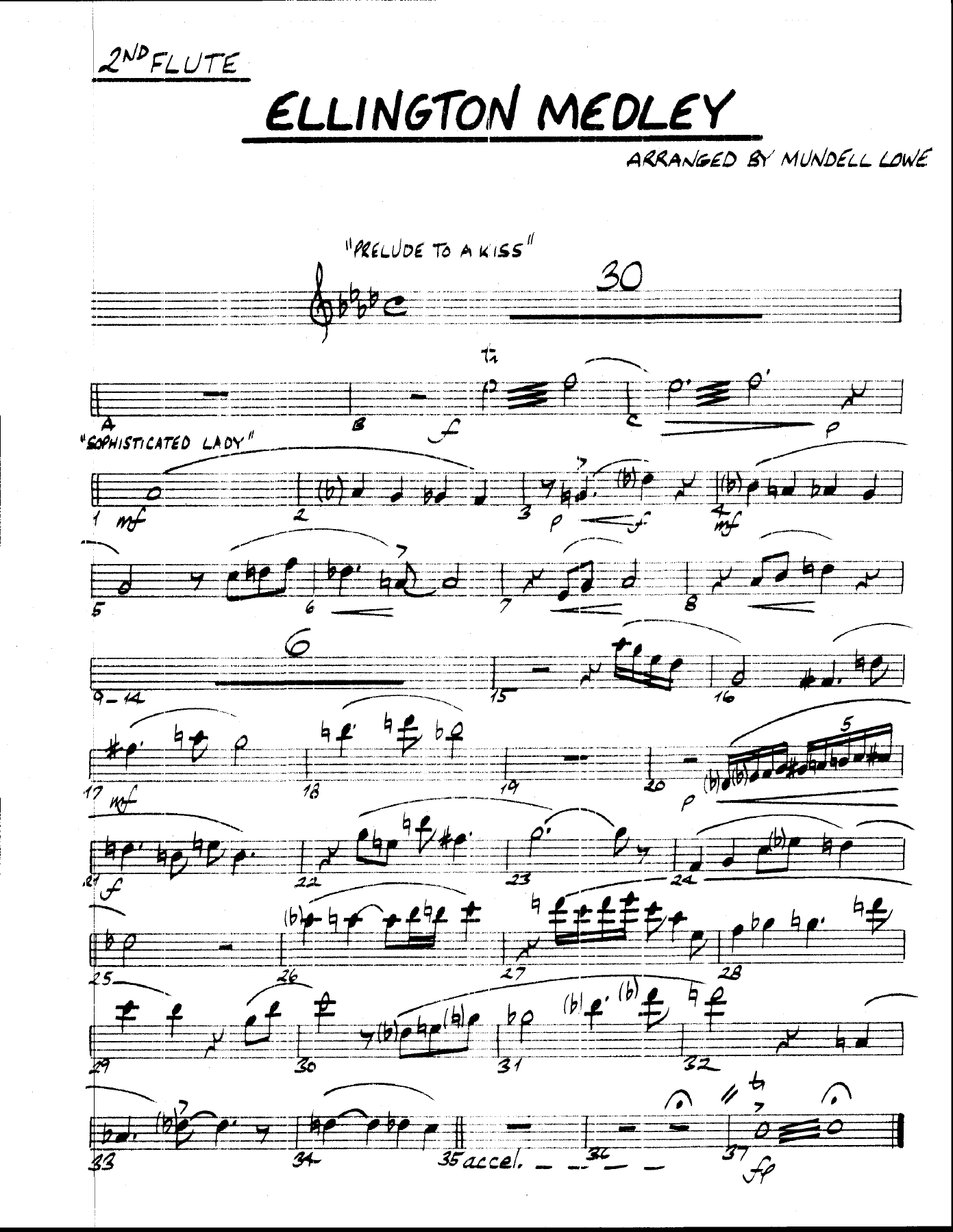 Ellington Medley (M.Lowe) Guit Feat. — page 2