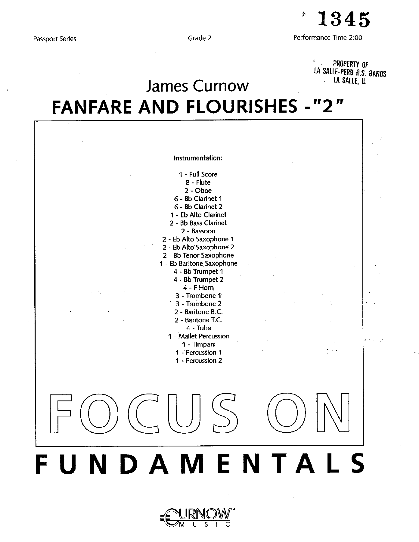 Fanfare And Flourishes — page 2
