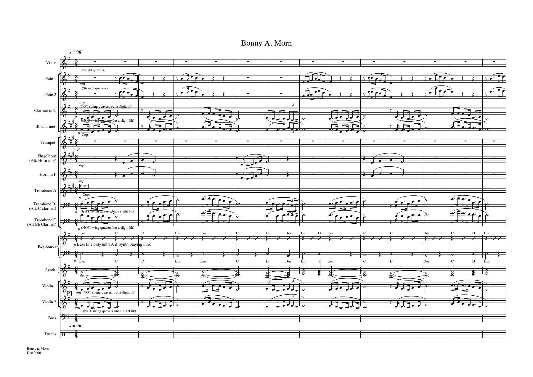 Bonny At Morn MP3 voc. — page 2