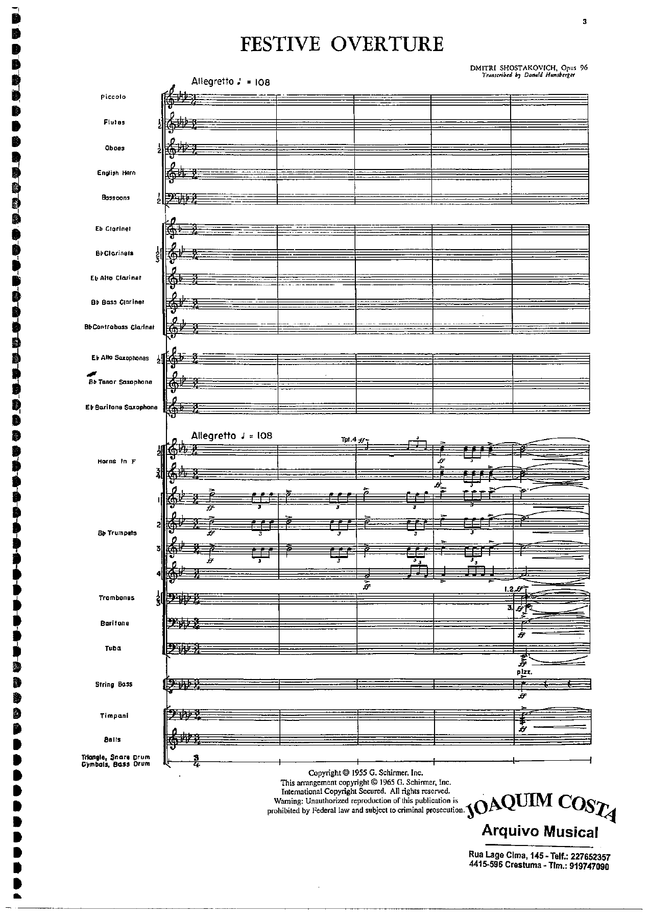 Festive Overture 01 Conductor — page 3