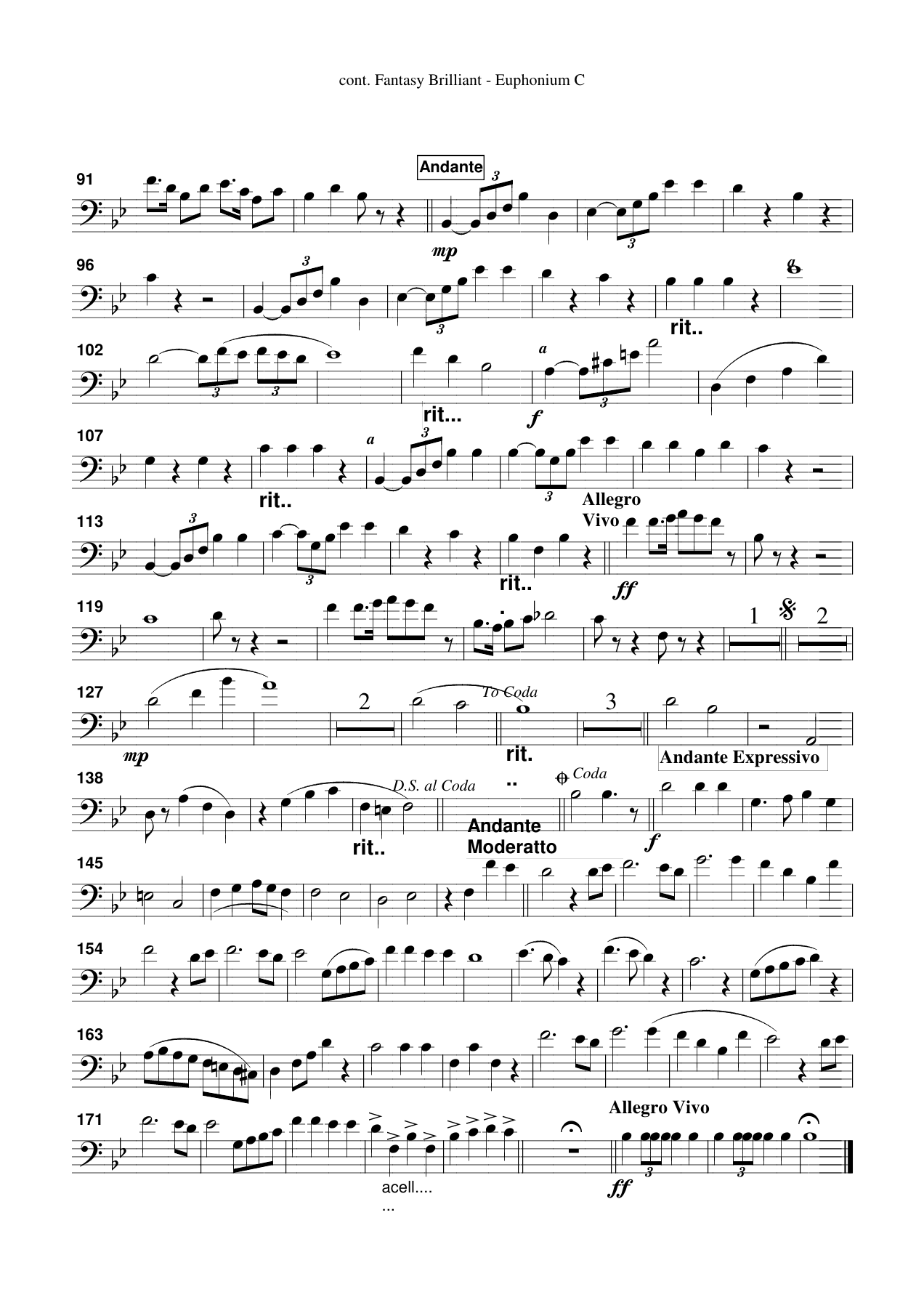 euphonium C — page 2