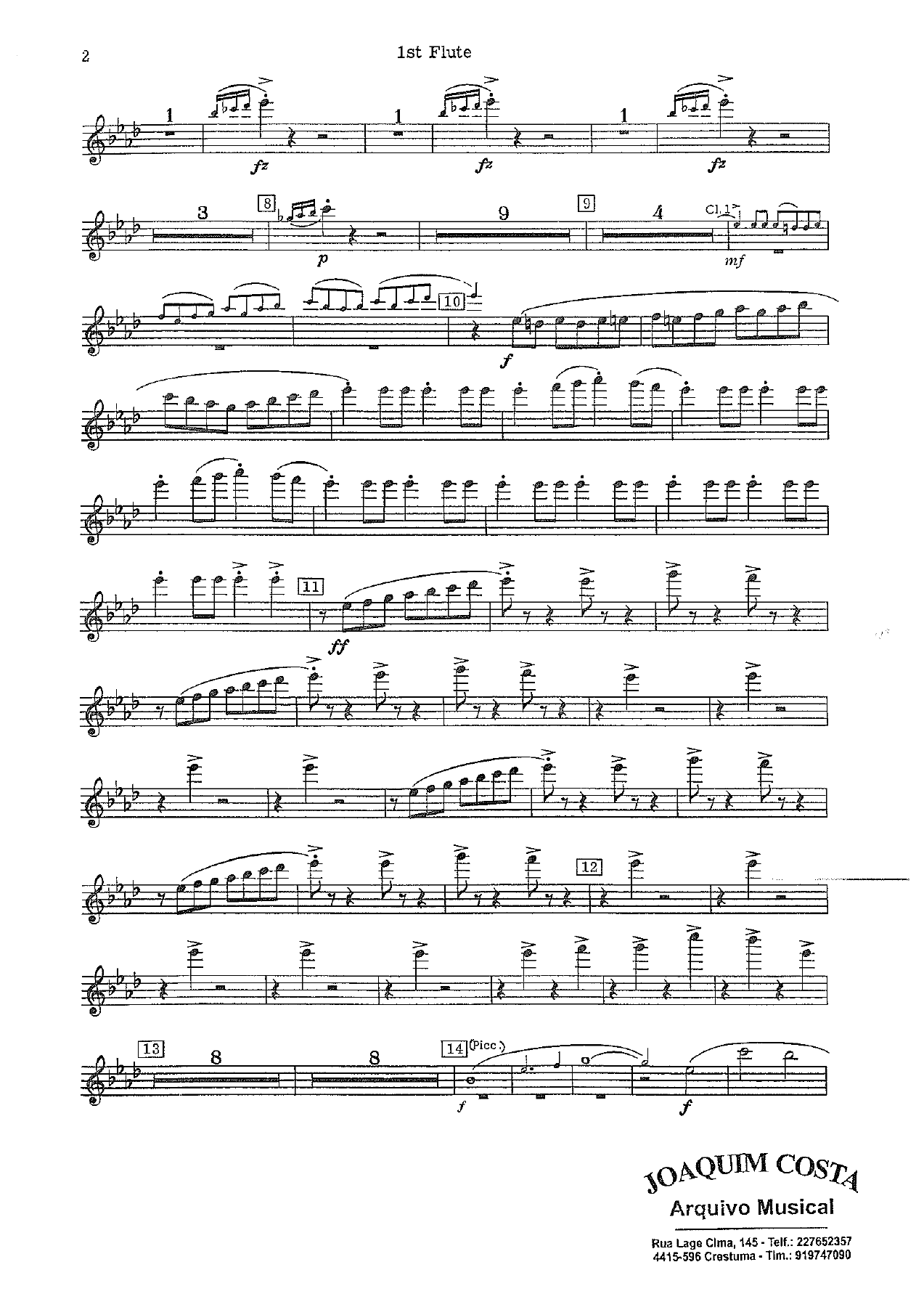 Festive Overture 03 Flute — page 2