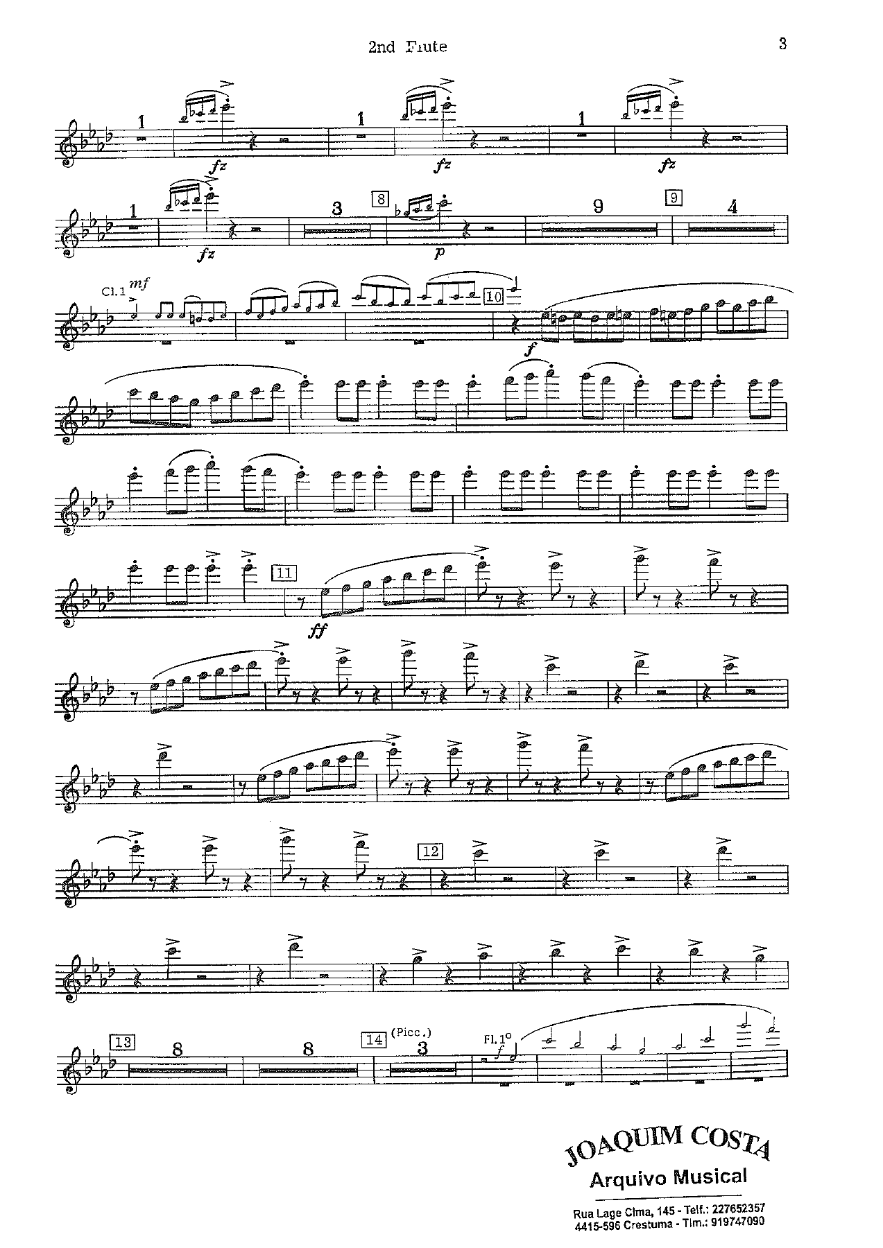 Festive Overture 04 Flute — page 2