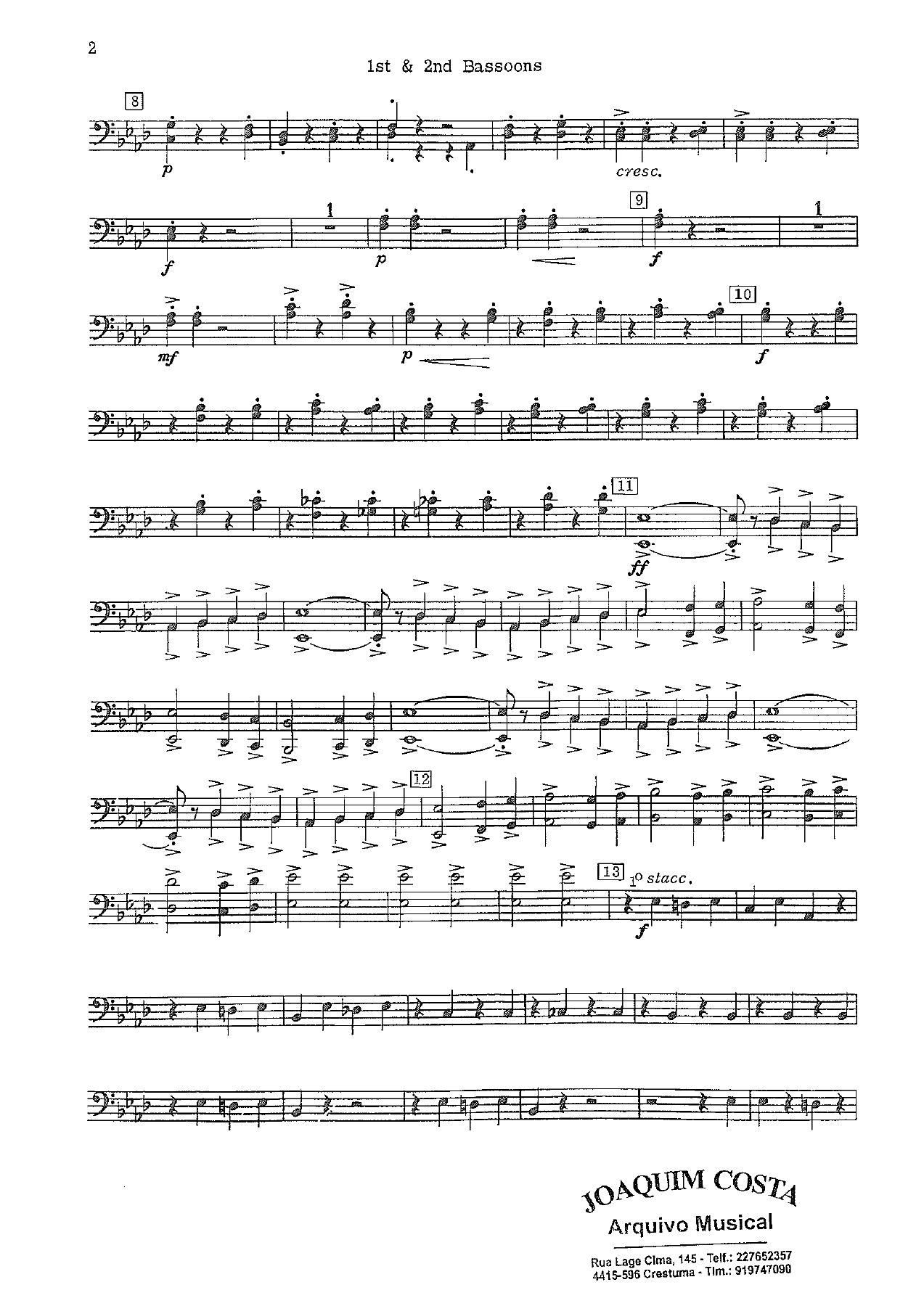 Festive Overture 14 Bassoons — page 2