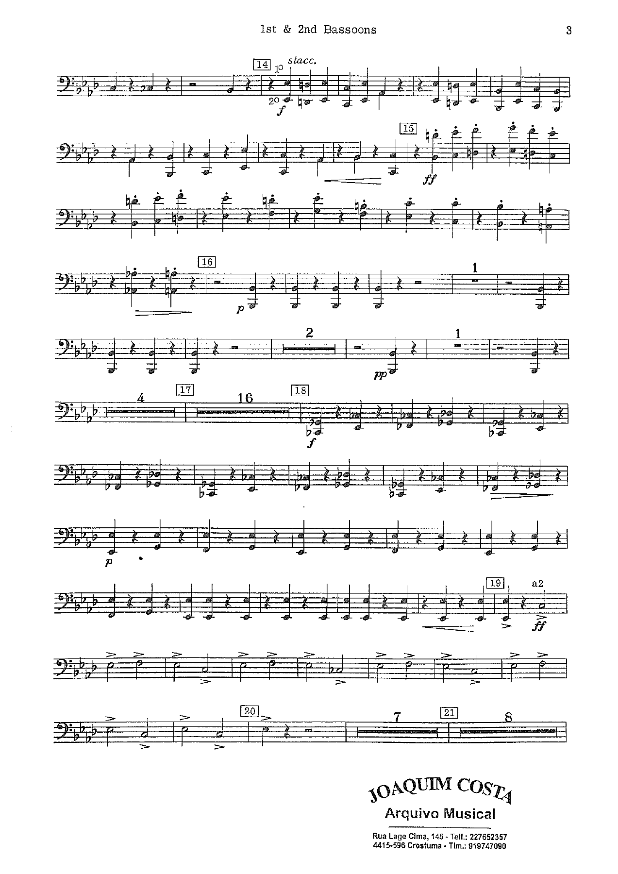 Festive Overture 14 Bassoons — page 3