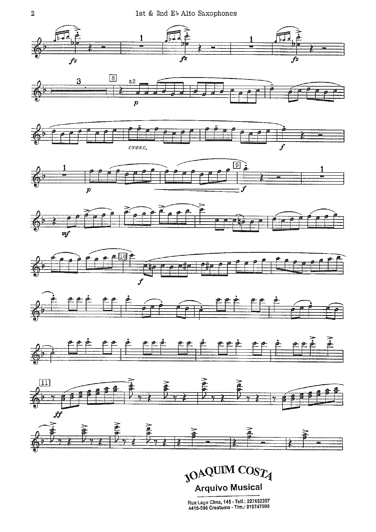 Festive Overture 15 A Sax — page 2