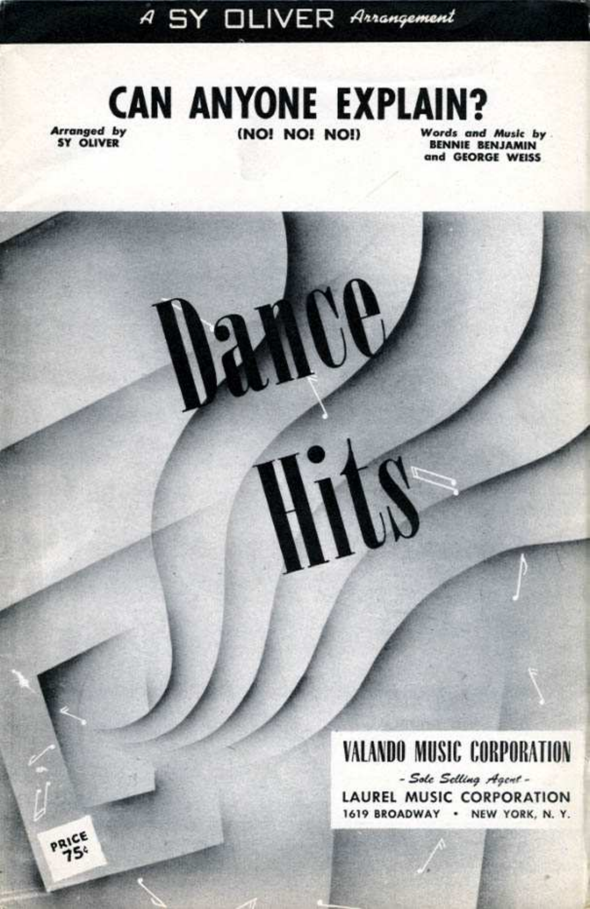 Can Anyone Explain arr Sy Oliver — 大乐队声乐 sheet music by SY OLIVER | Dance