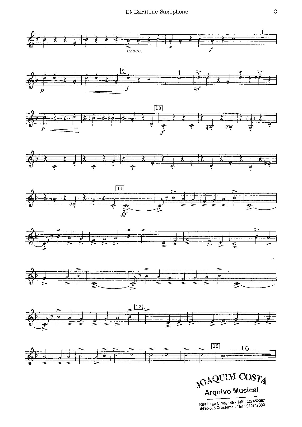 Festive Overture 17 B Sax — page 2