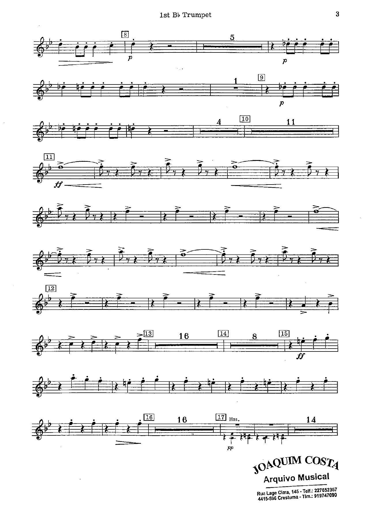 Festive Overture 18 Trumpet — page 2