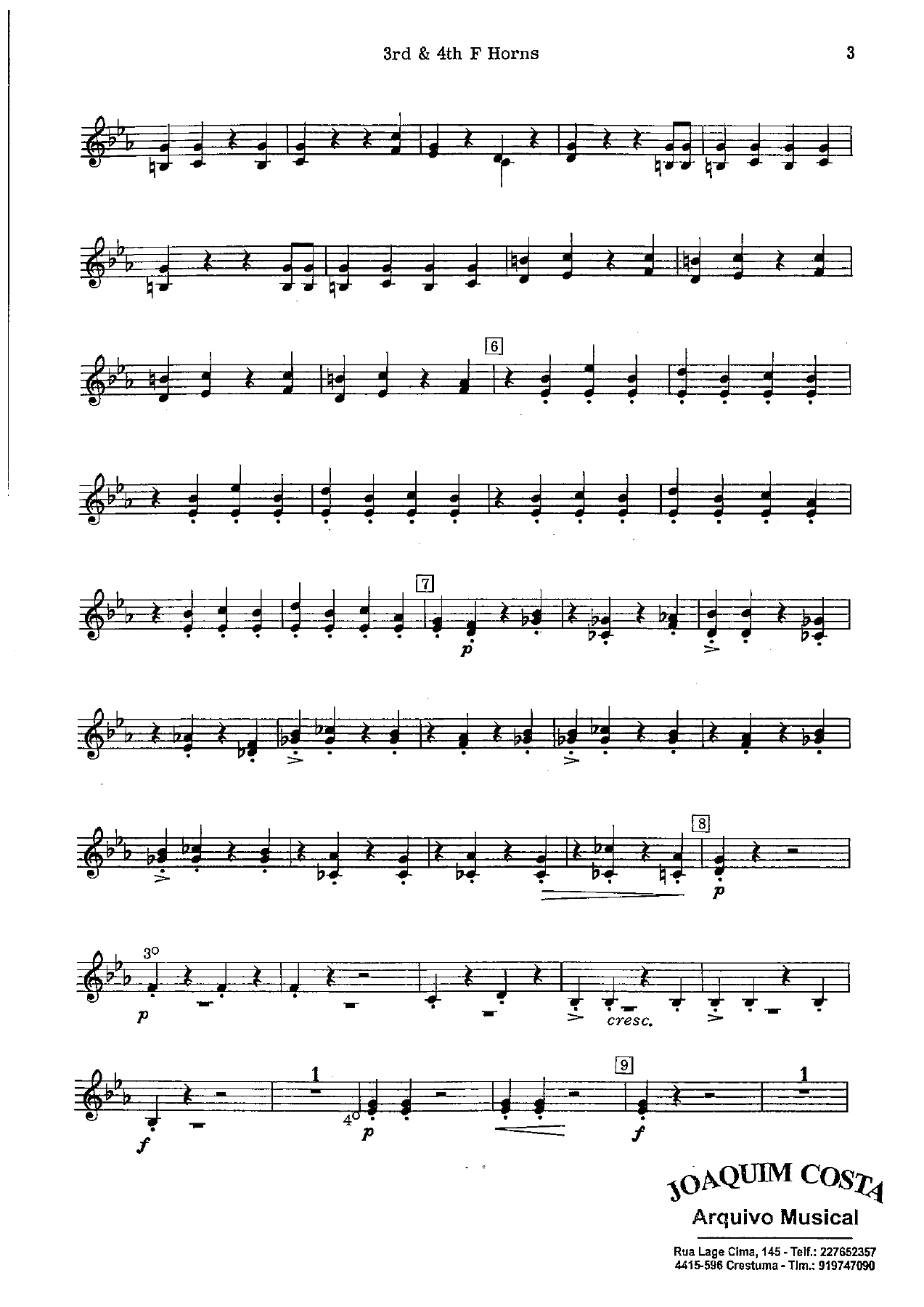 Festive Overture 23 F Hn 3 & — page 2