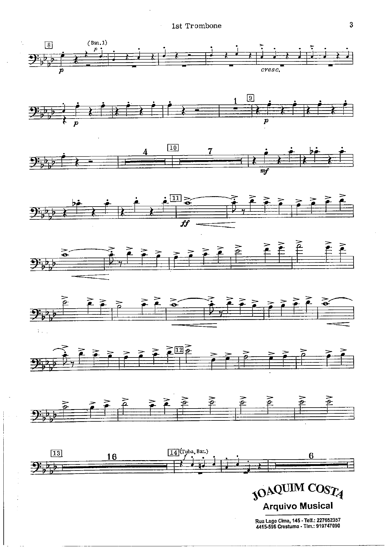 Festive Overture 24 Trombone — page 2