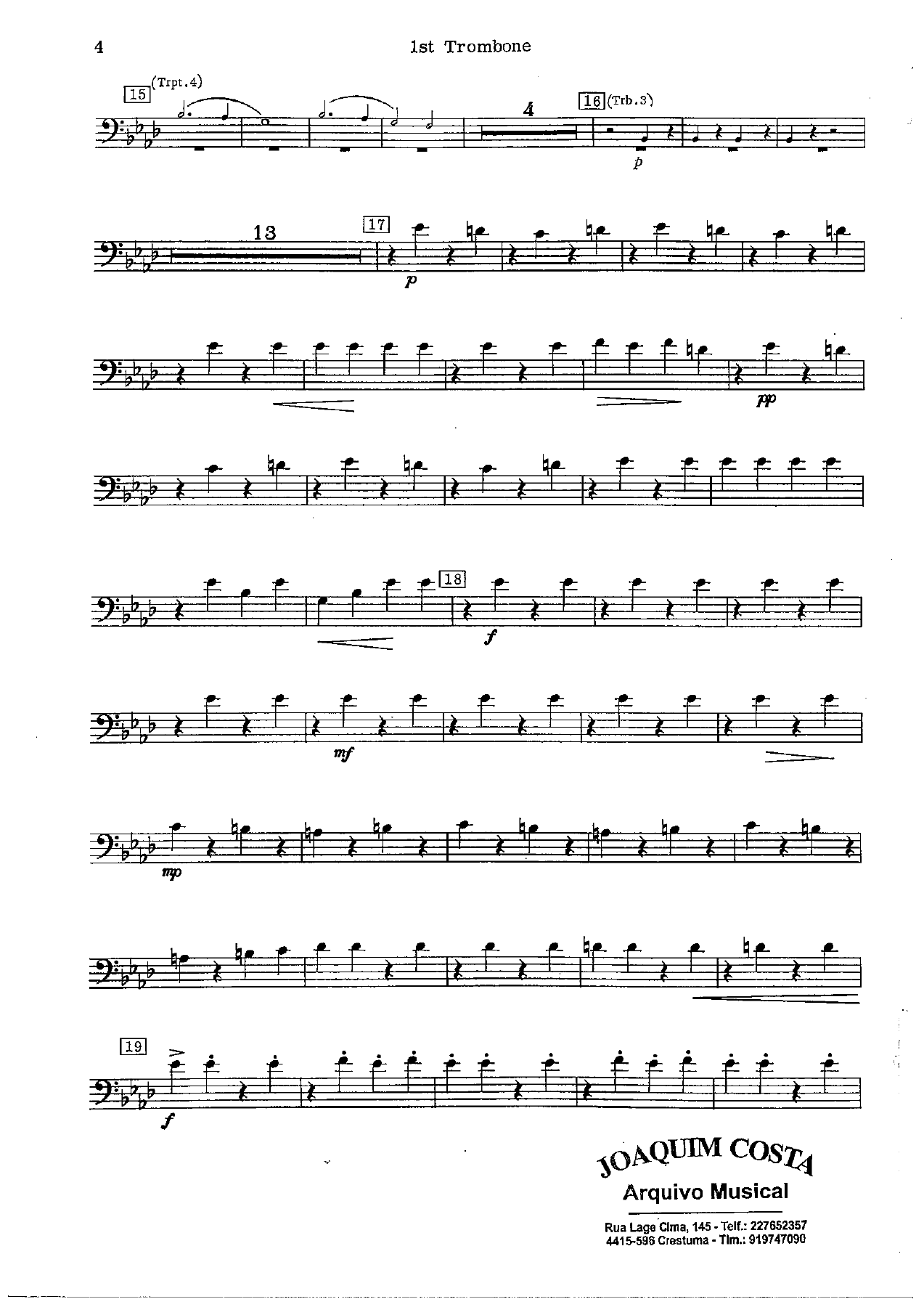 Festive Overture 24 Trombone — page 3