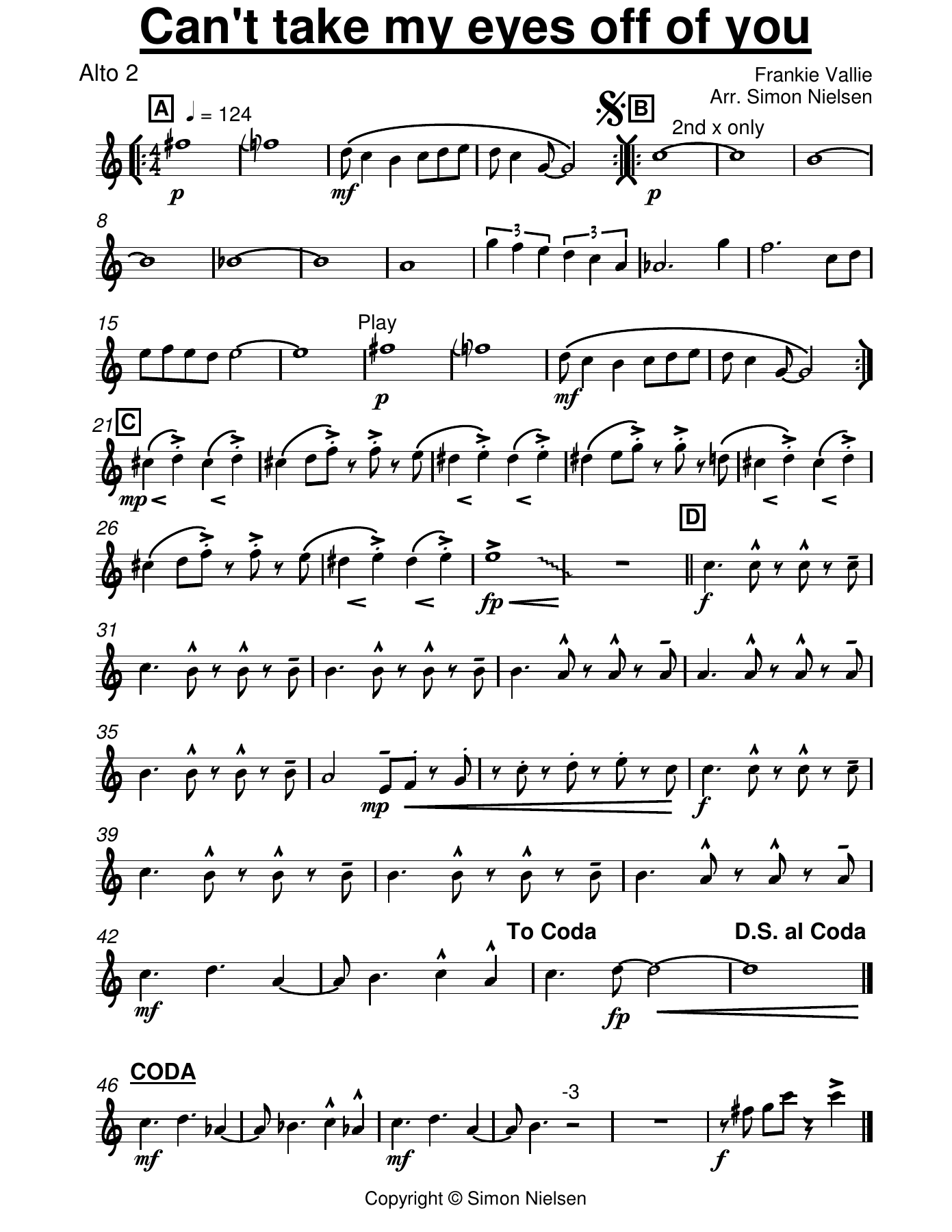 04 Alto — sheet music cover (first page)