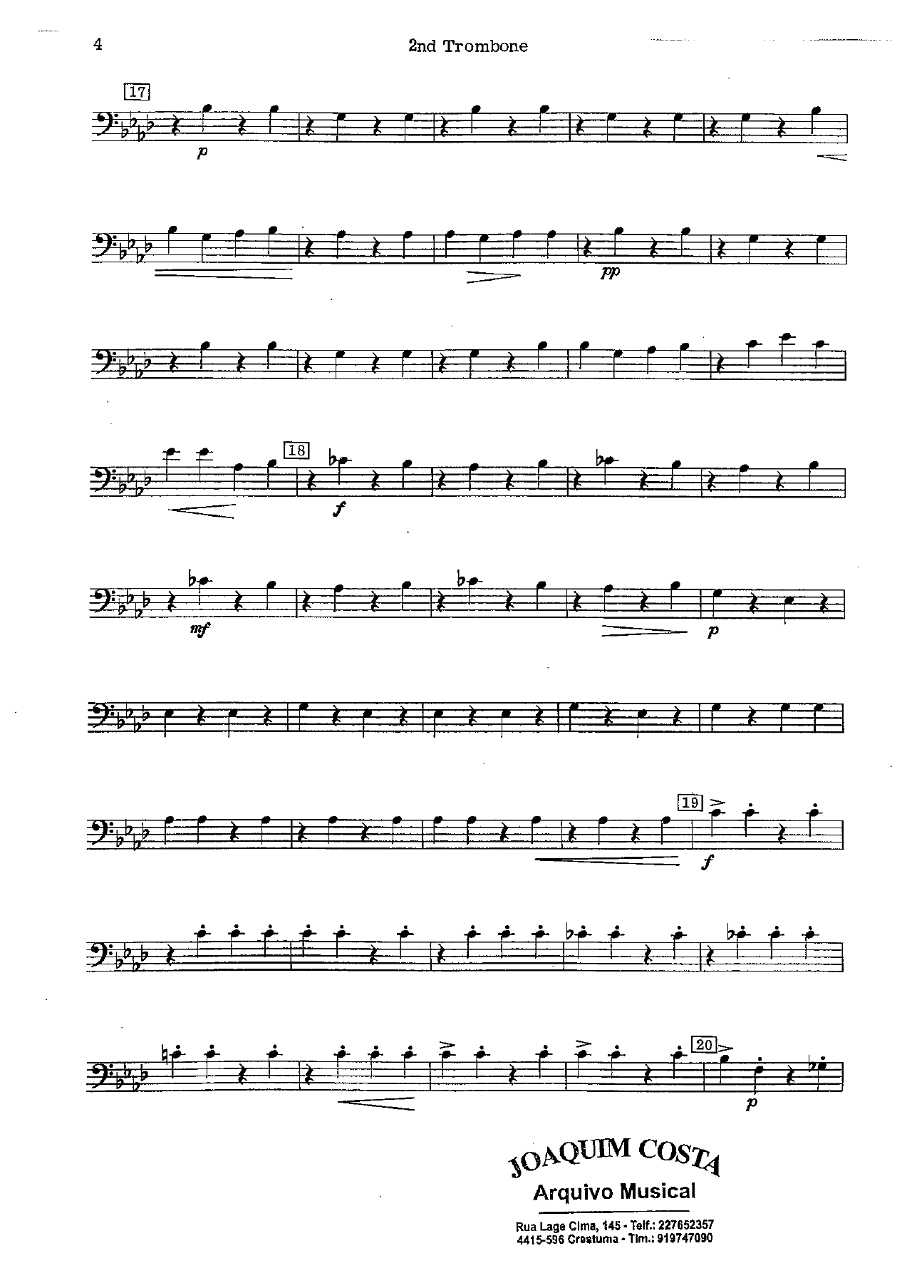 Festive Overture 25 Trombone — page 3