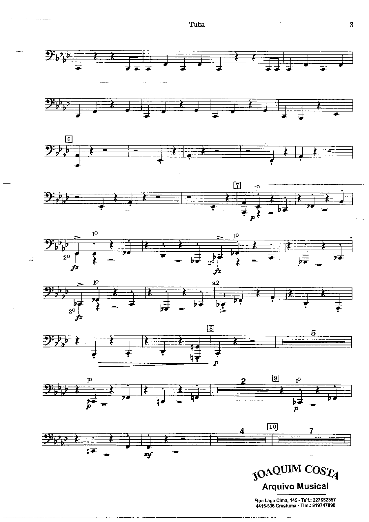 Festive Overture 29 Tuba — page 2