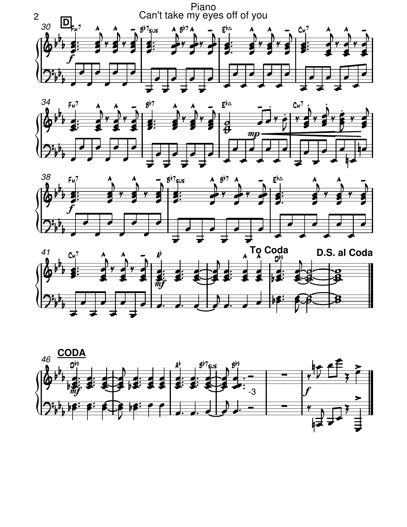 17 Piano — page 2