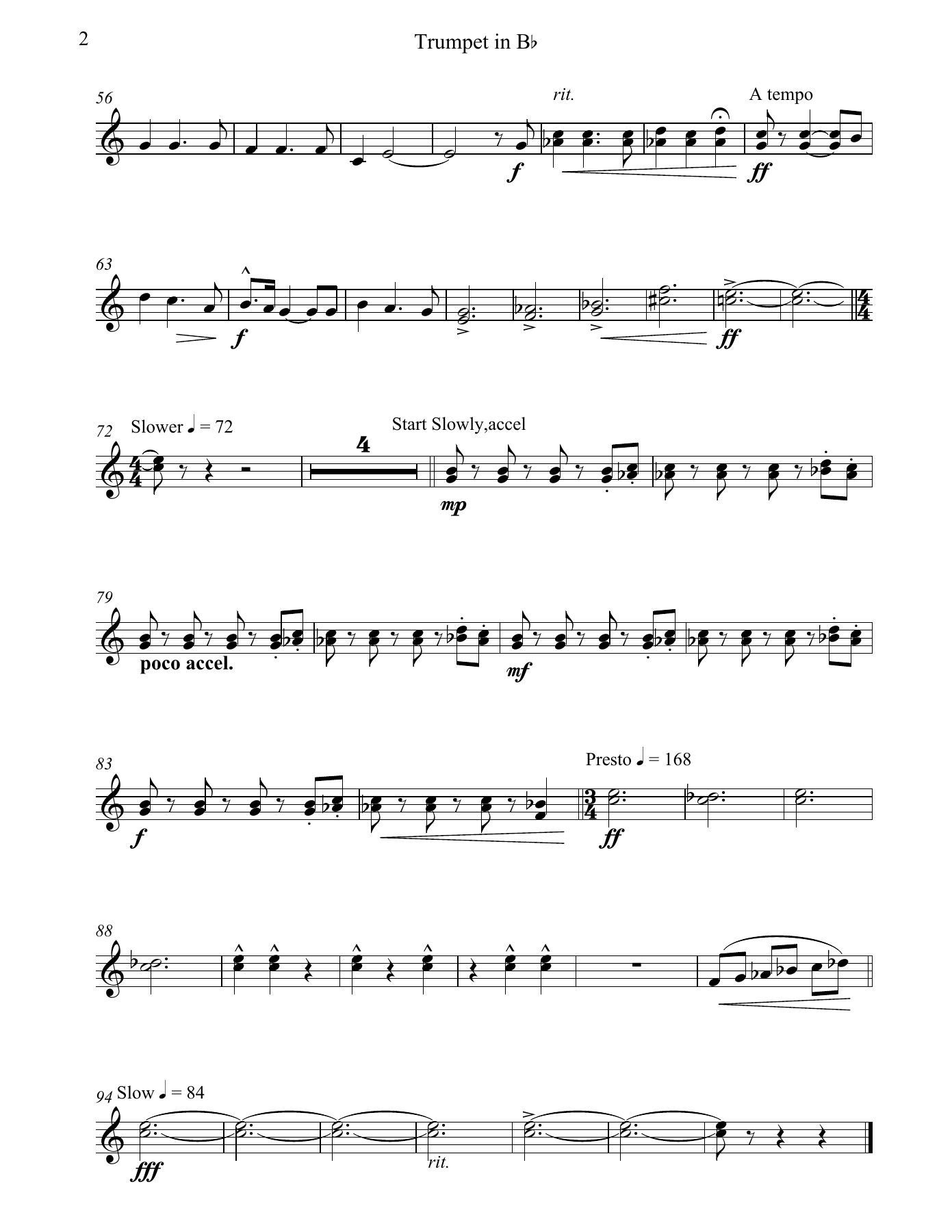 Granada Trumpet in Bb — page 2