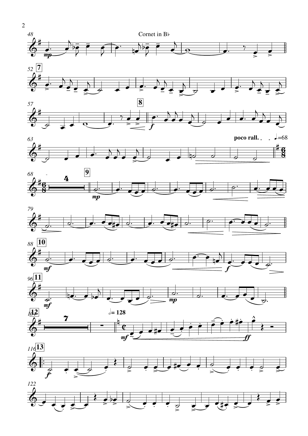 James Last Golden Hits Cornet in Bb — page 2