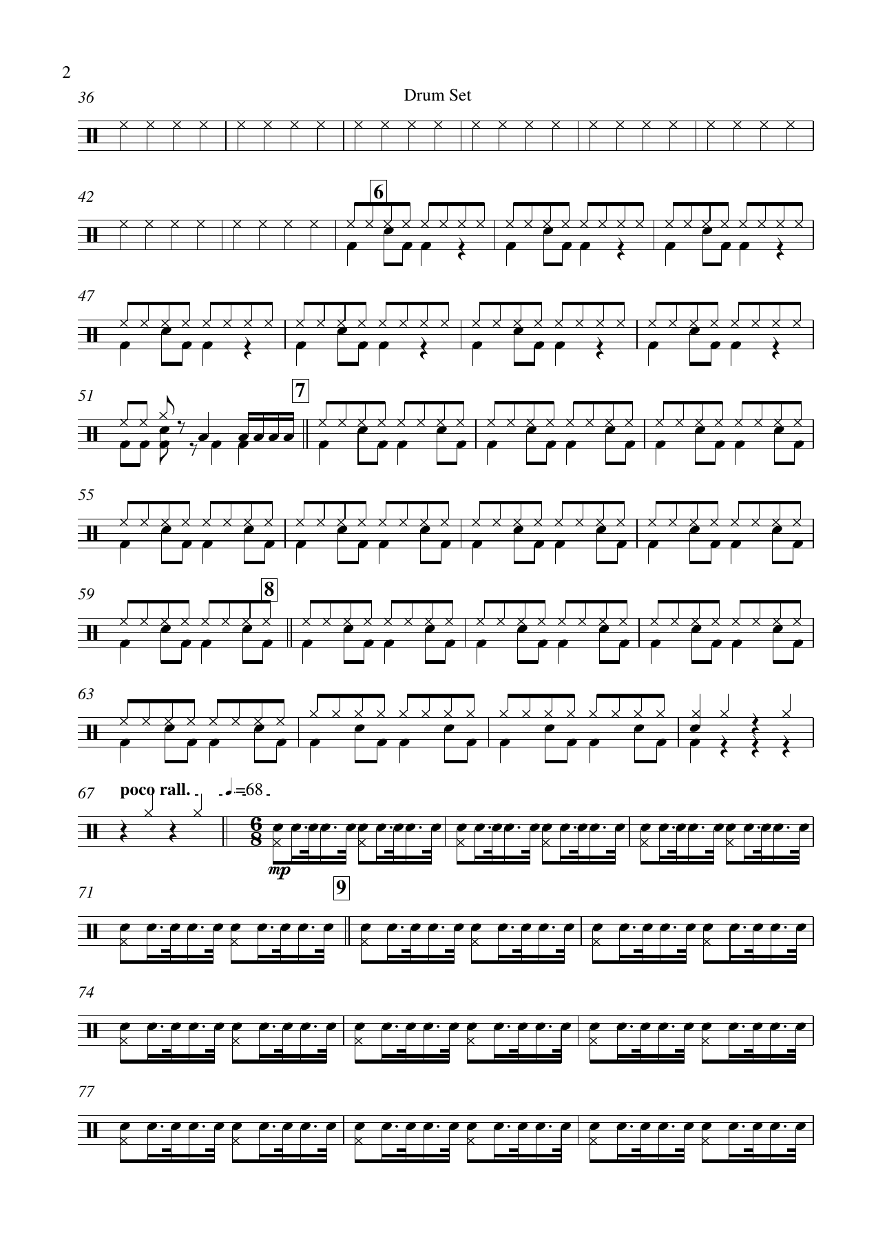 James Last Golden Hits Drum Set — page 2