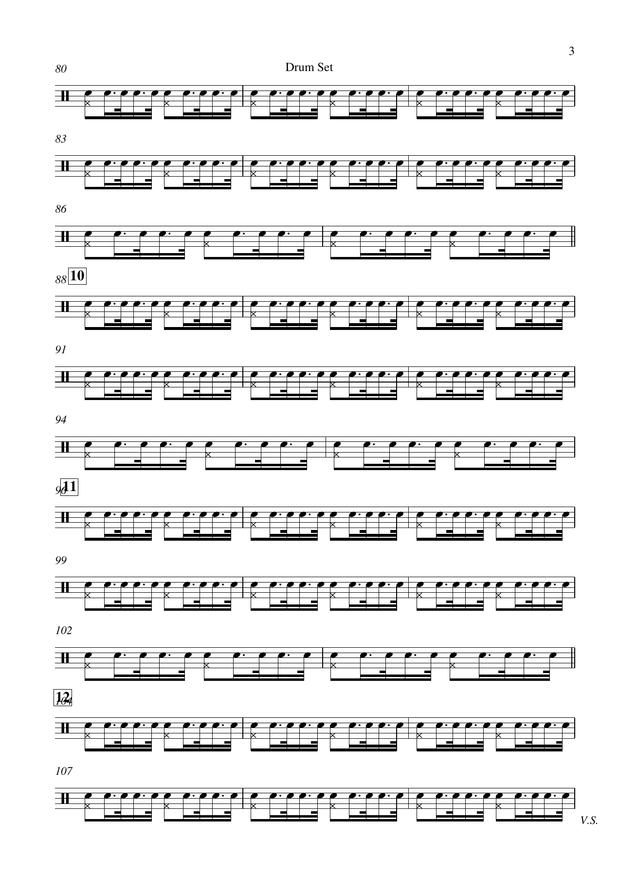 James Last Golden Hits Drum Set — page 3