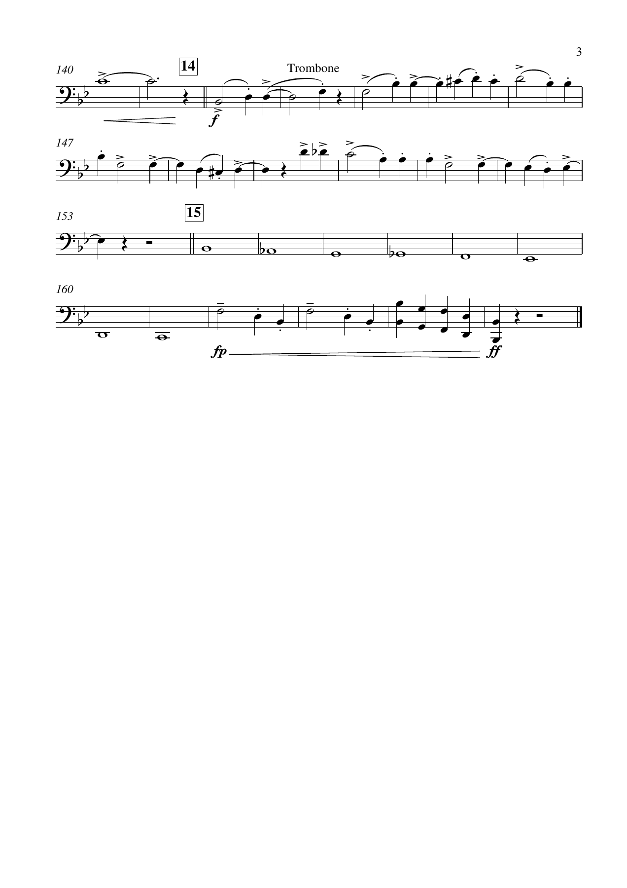 James Last Golden Hits Trombone — page 3