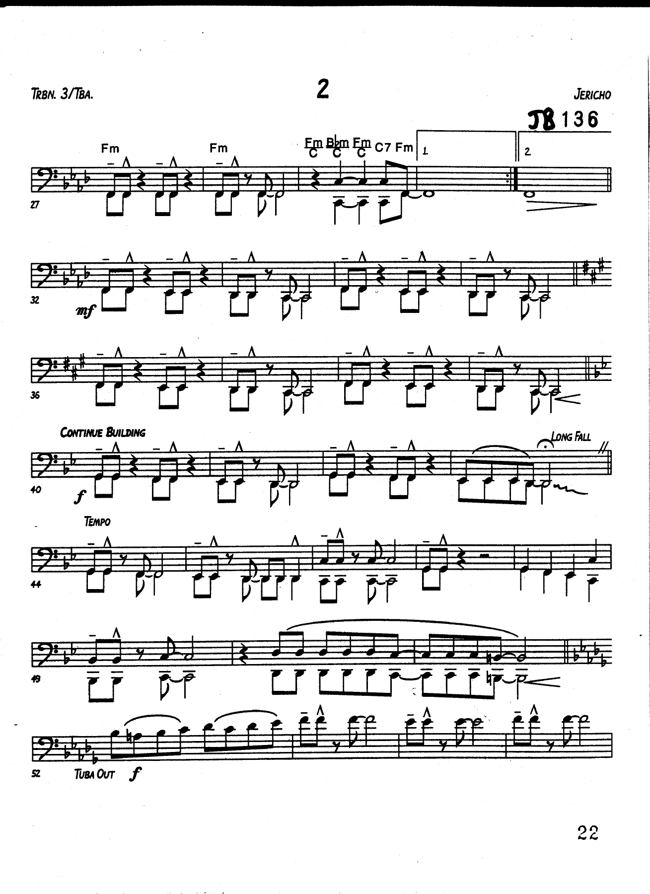 Jericho - Trombone 3,Tba — page 2